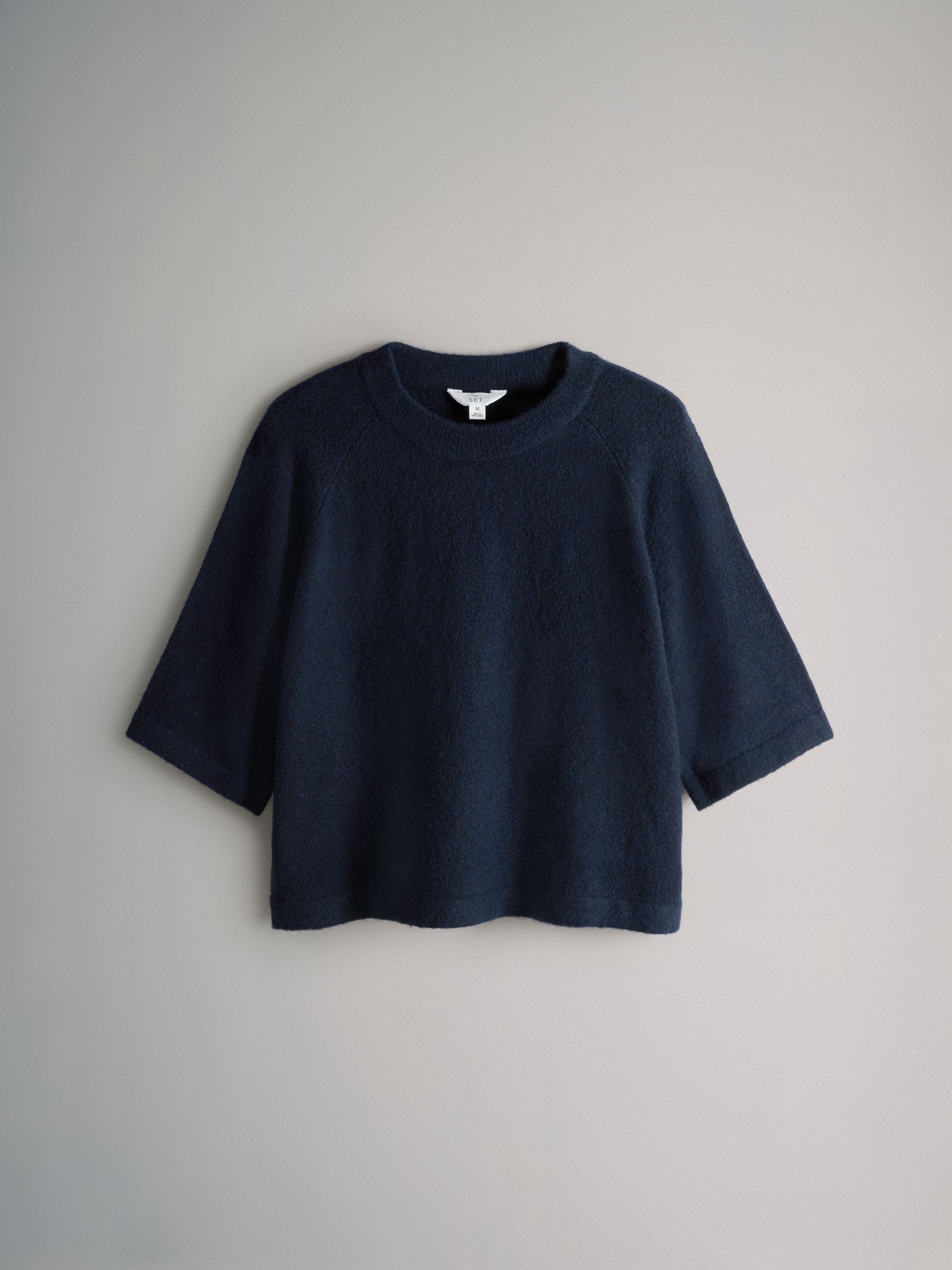 Geo Next The Set T-Shirt Girocollo Maglia Lana 3 Pezzi