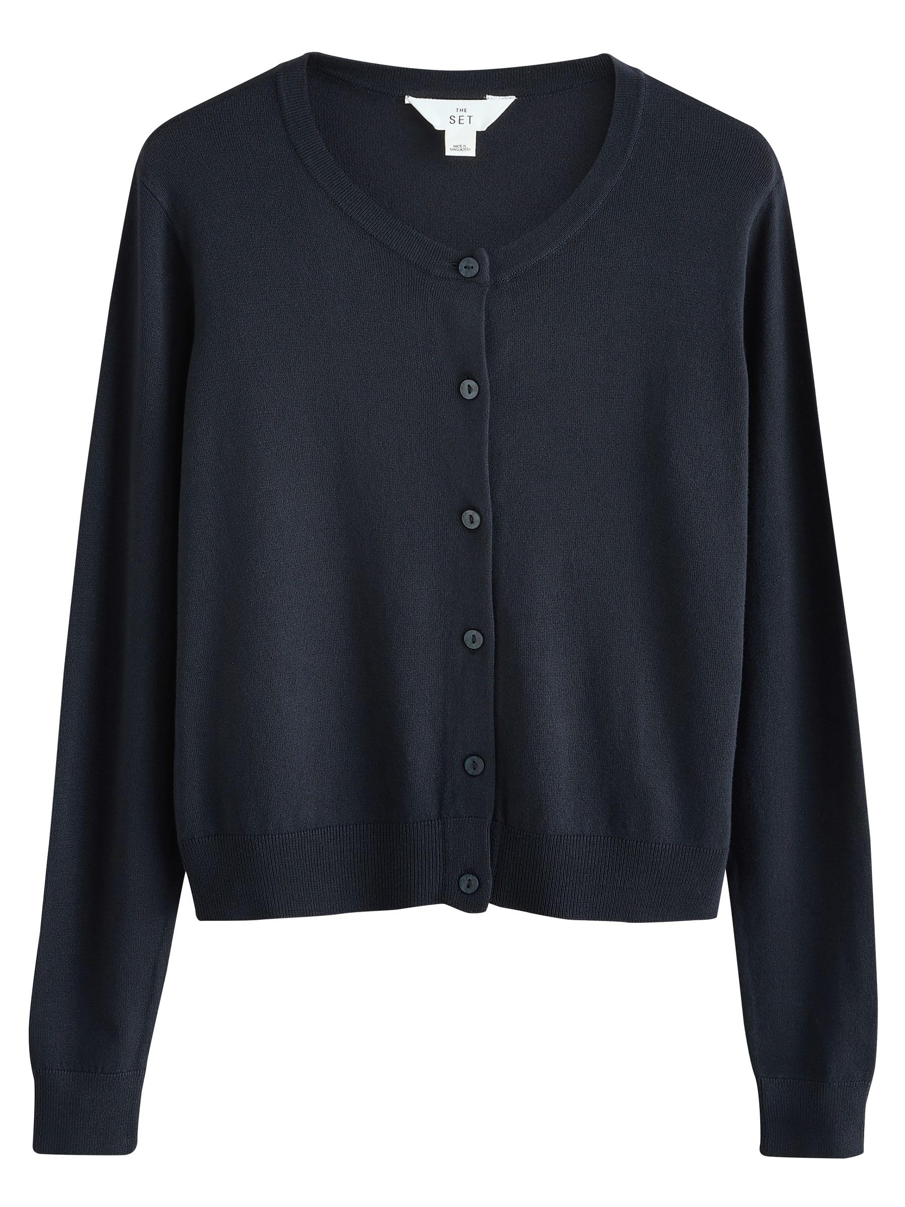 The Set cardigan sottili con bottoni 4 pezzi maglia leggera