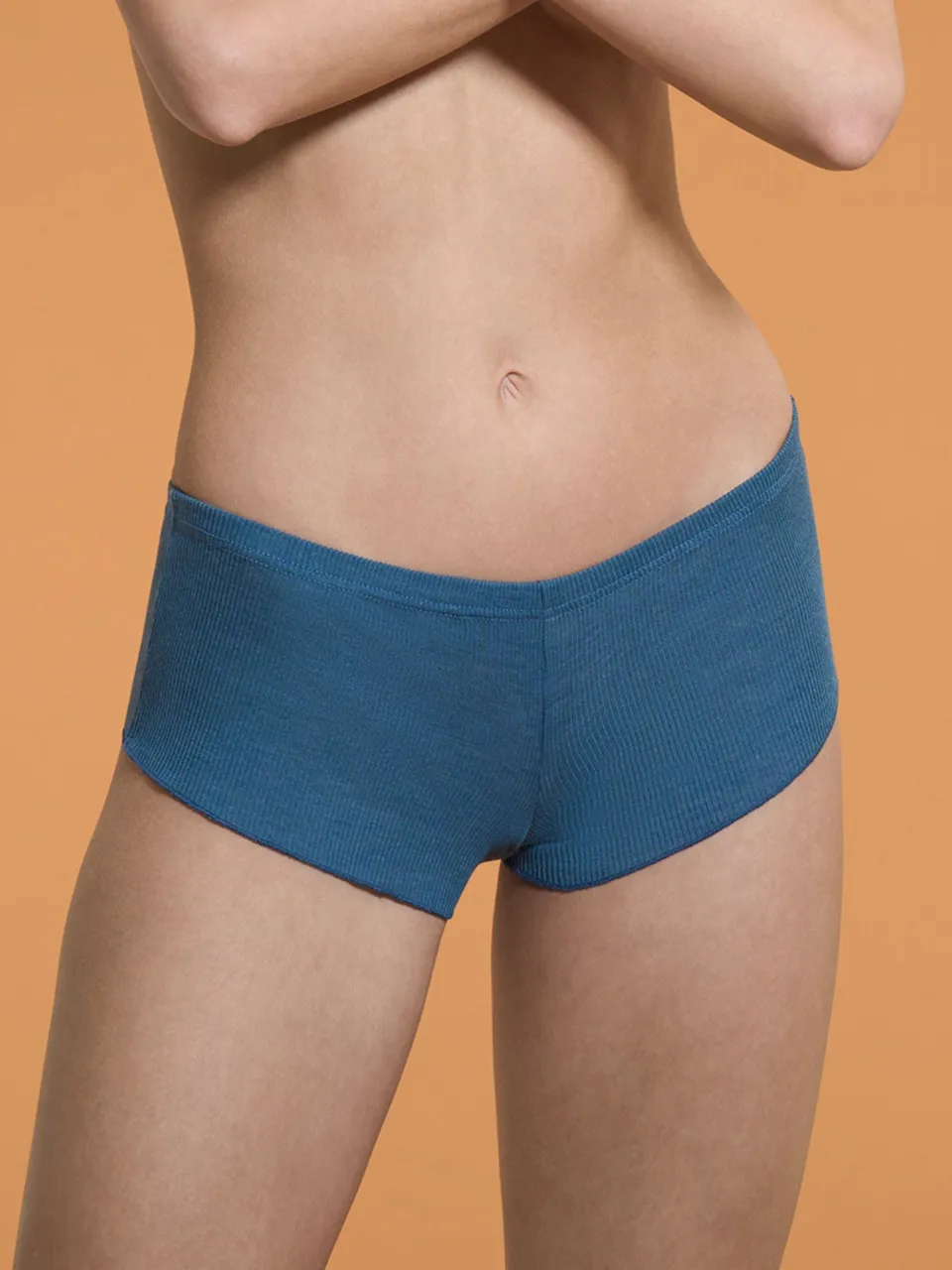 Ragno Lana Seta Culotte donna verde Real Teal lana e seta