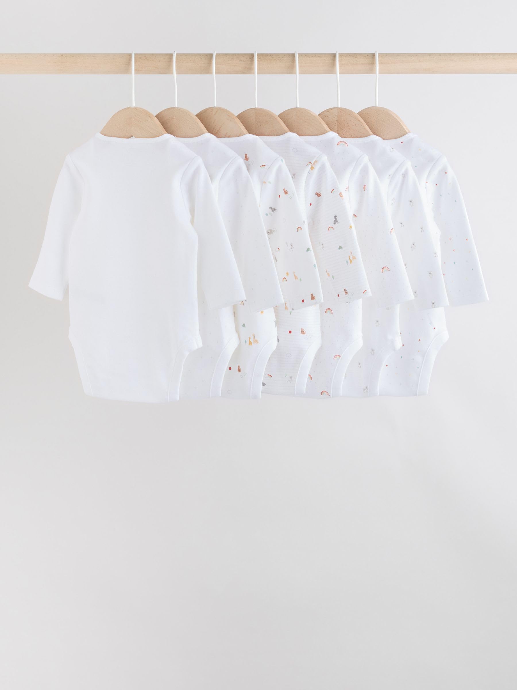 Next Body Neonato Manica Lunga 68-74 Cotone 7 Pezzi