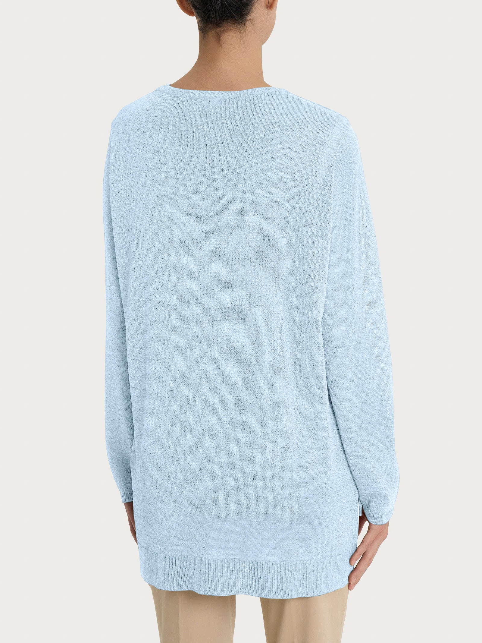Ragno Crêpe Lurex Cardigan con Bottoni cardigan Skyway lurex