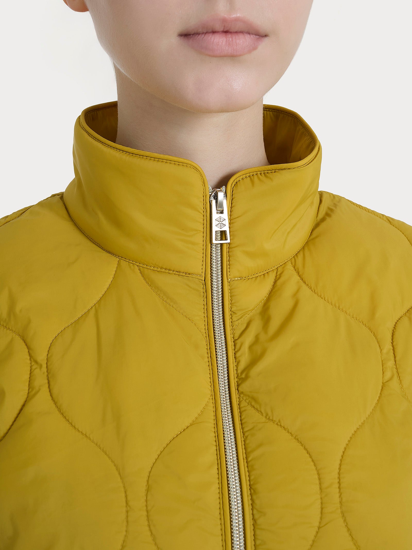 Ragno Onion Quilt Piumino puffer leggero Oil Yellow