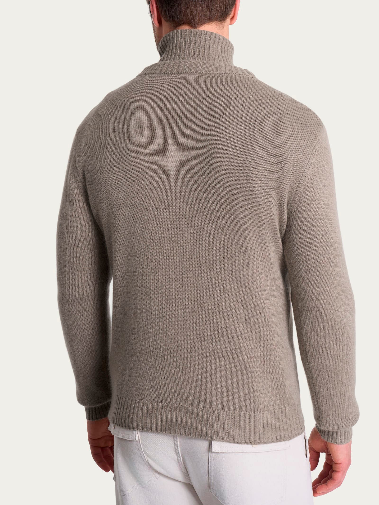 Ragno Natural Soft cardigan V Glace Mel