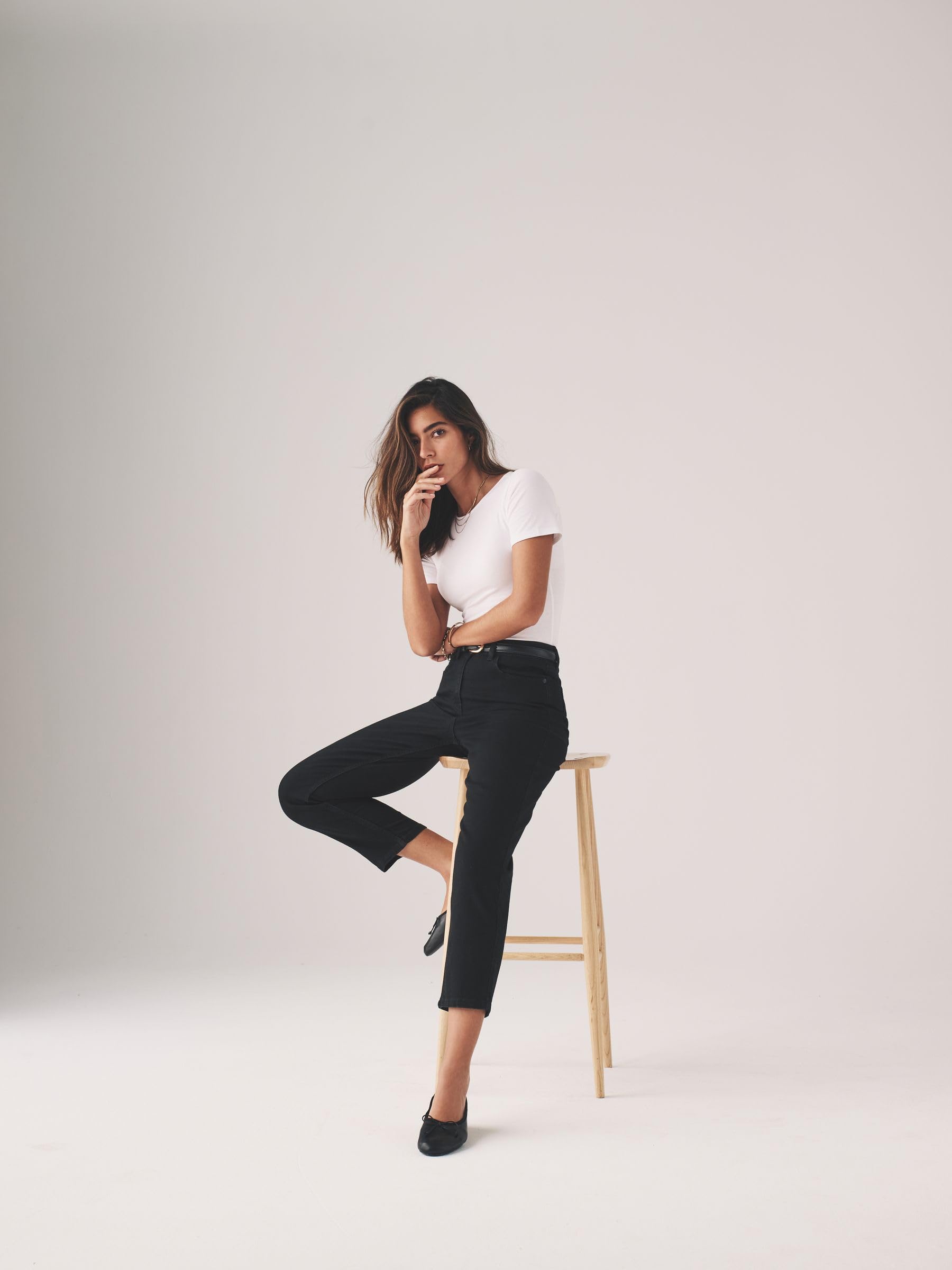 Next The Set 5 t-shirt donna aderenti girocollo