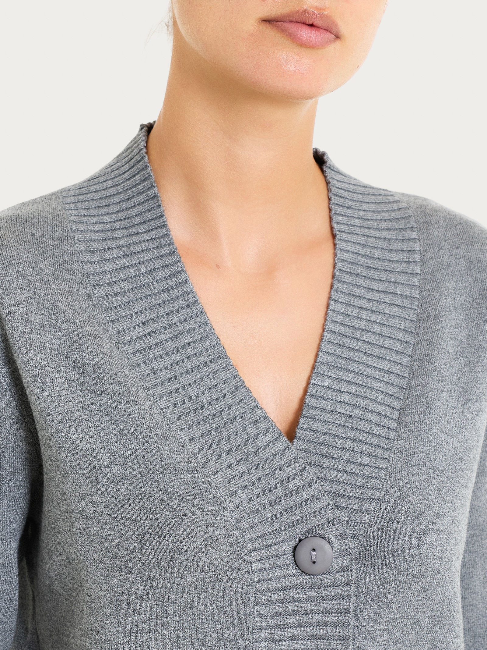 Ragno Four Seasons Cardigan nero Ferro Mel.
