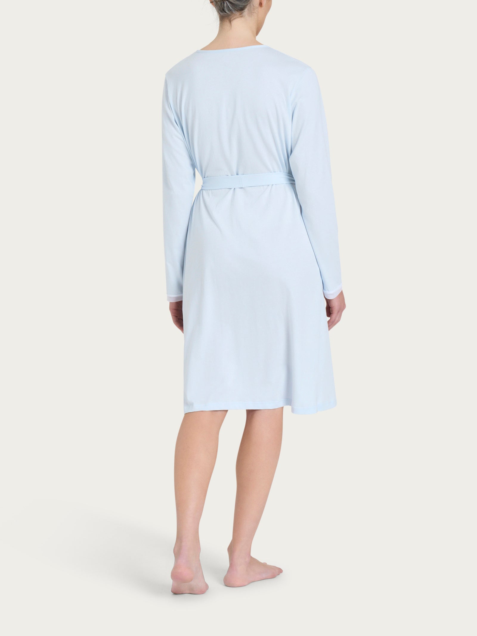 Ragno Jersey di Cotone Vestaglia Ice Water manica lunga