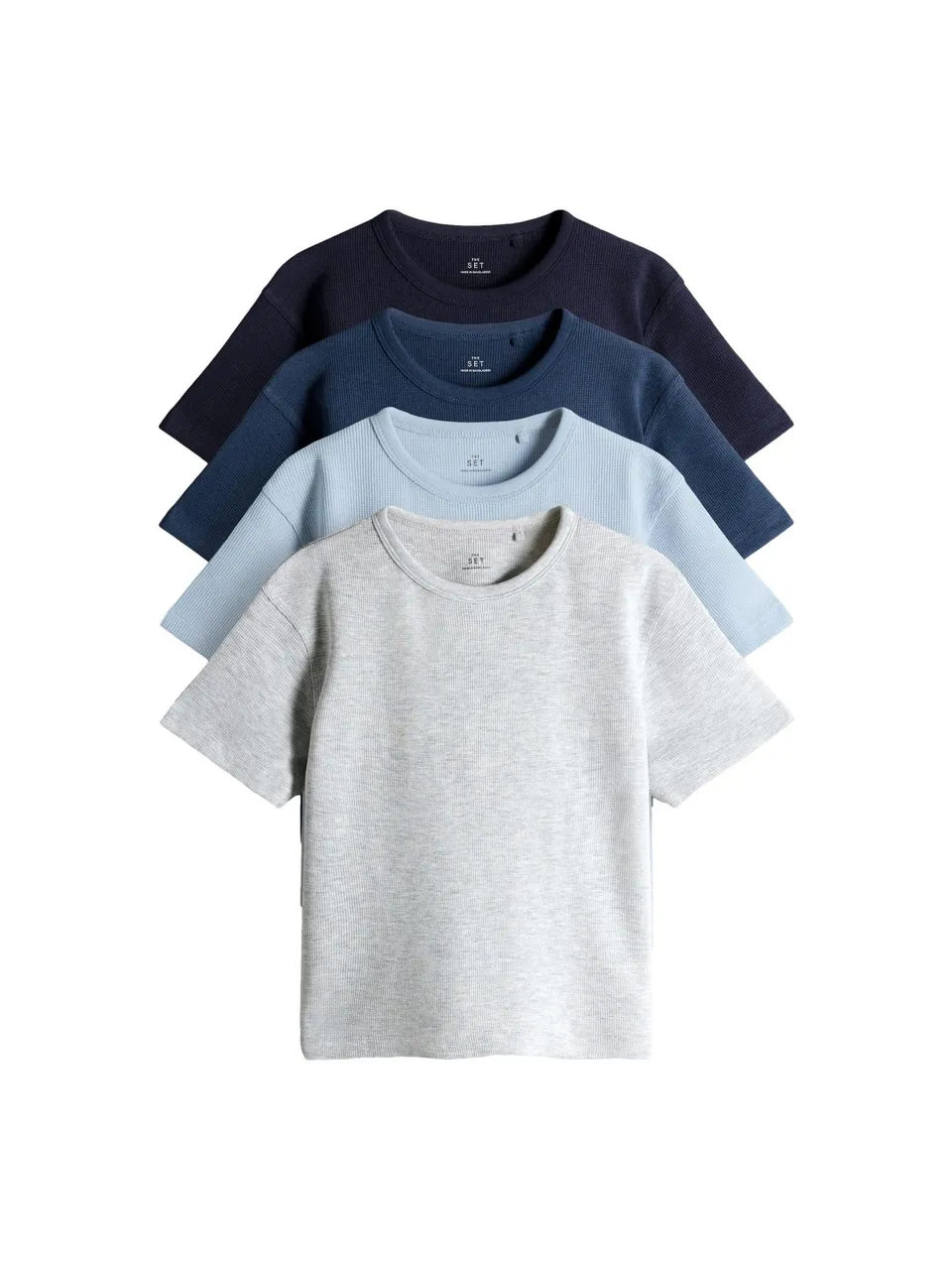 Geo Next The Set T-Shirt Nido d’Ape Bambino 4 Pezzi Morbide