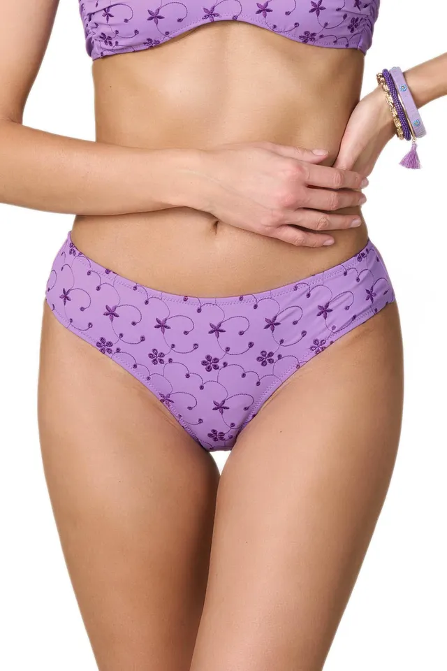 Goldenpoint Sangallo Double Slip Bikini in Pizzo Sangallo