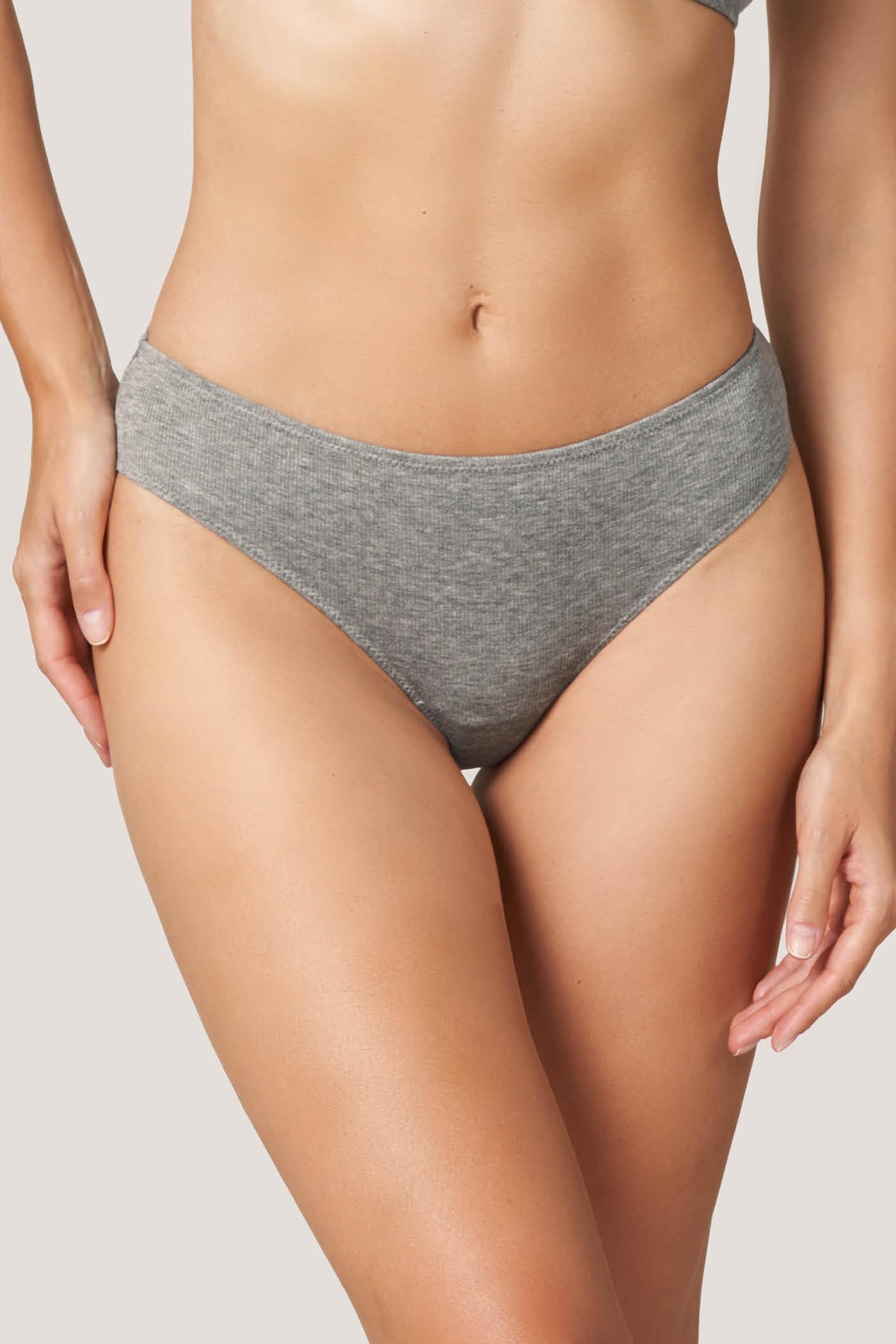 Goldenpoint Slip Fianco Medio a Costina Cotone