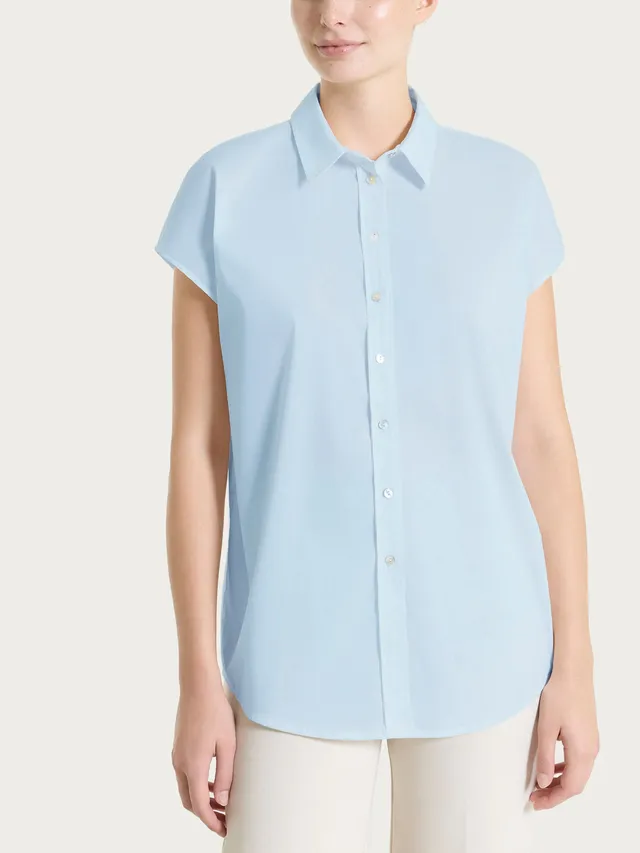Ragno Puro Cotone Camicia Kimono Donna Skyway Cotone