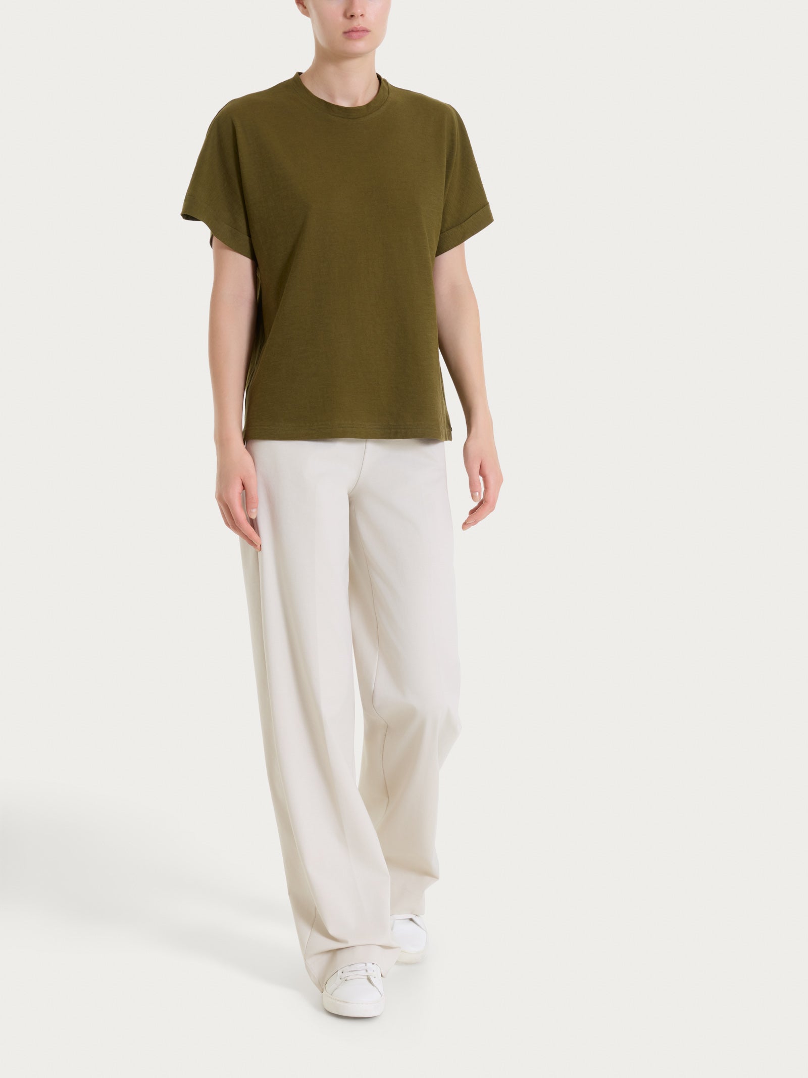 Ragno Compact Light Pantalone palazzo Champignon
