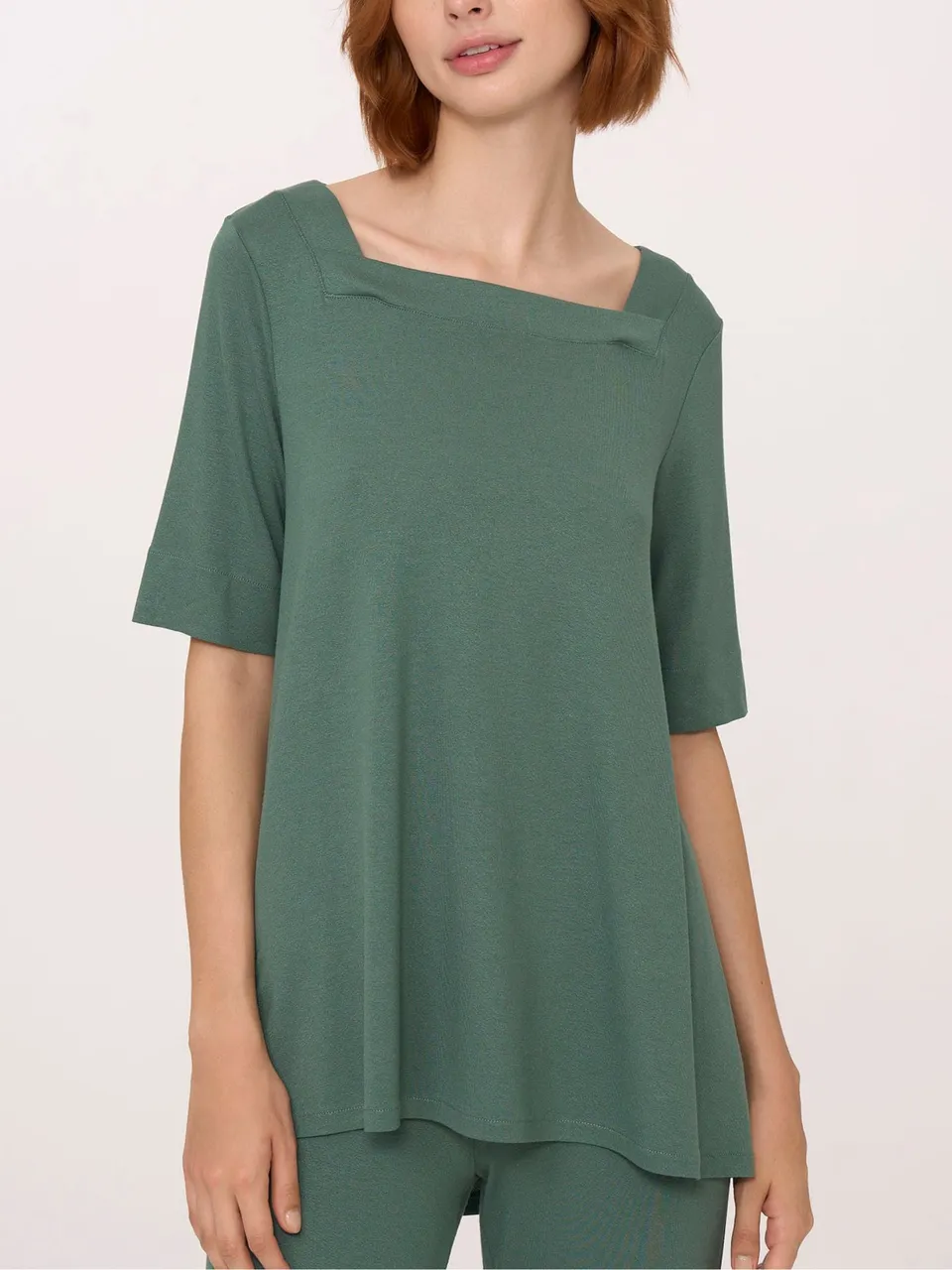 Ragno Relaxed Wardrobe maglietta 3/4 viscosa dark forest