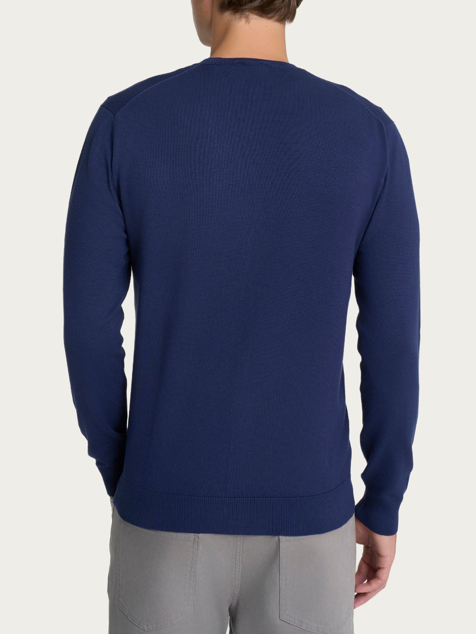 Ragno Four Seasons Cardigan Misto Viscosa Blu Set Sail
