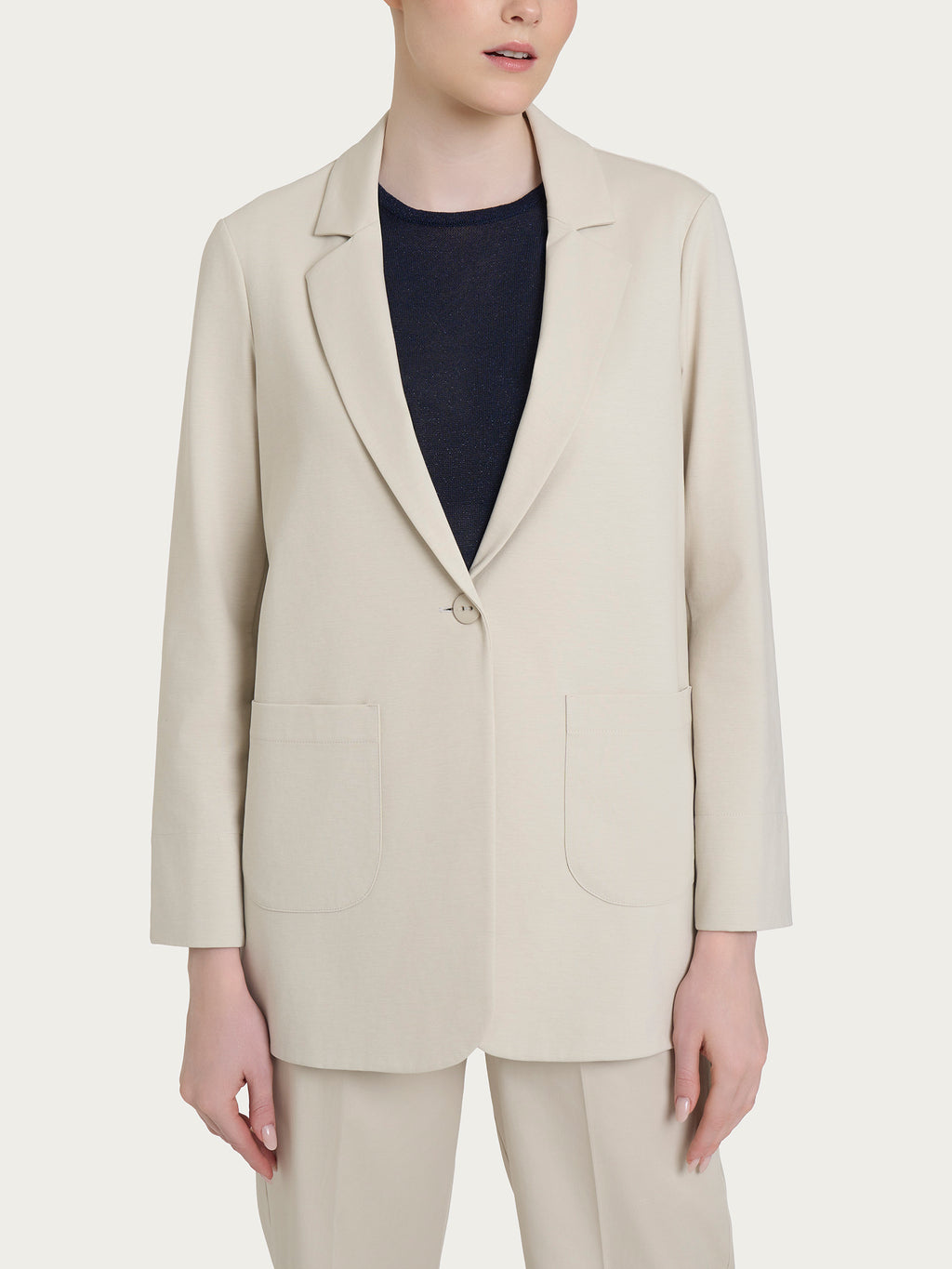 Ragno Compact Light blazer donna champignon leggero
