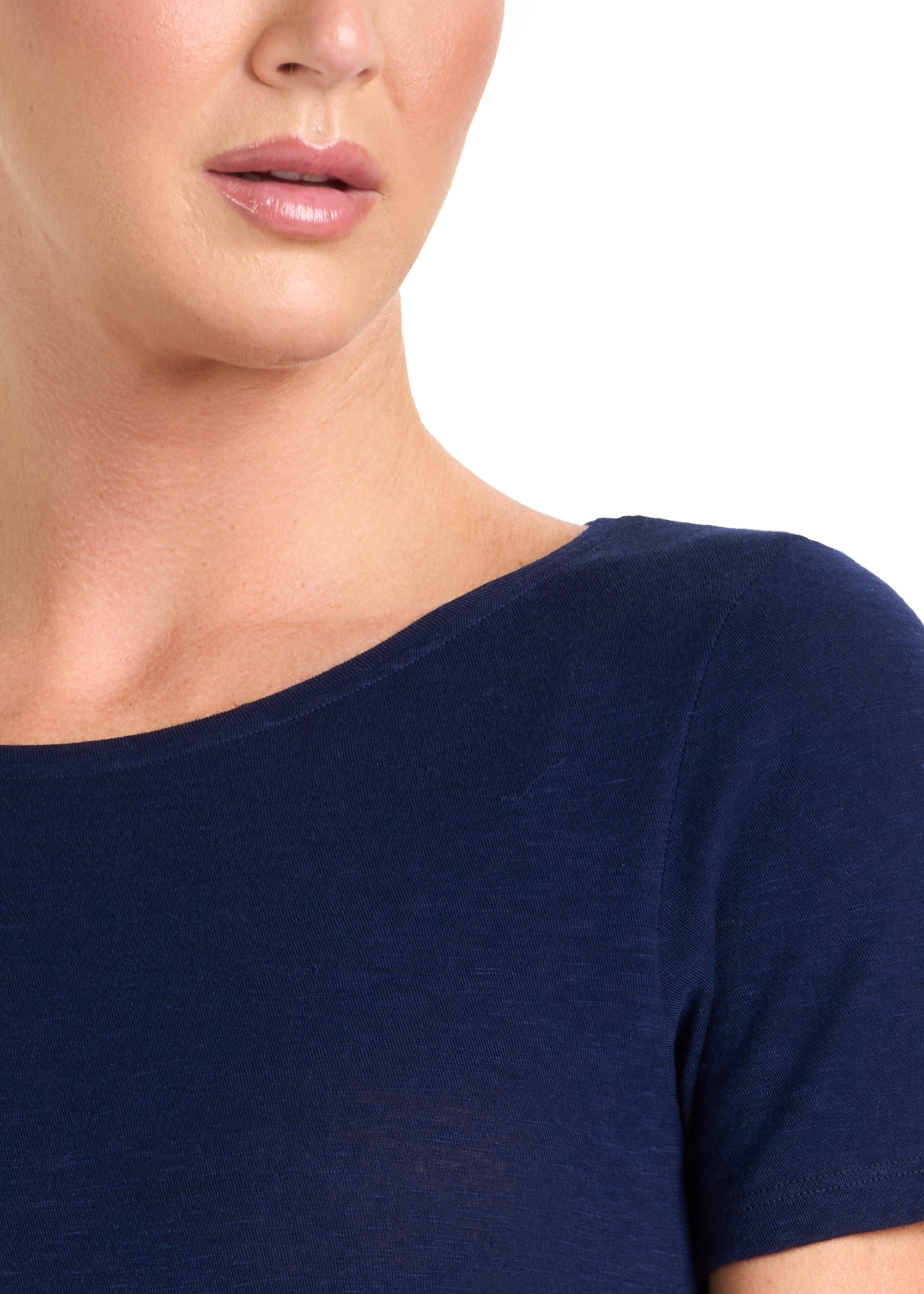 Philippe Matignon Leger t-shirt lino scollo barchetta