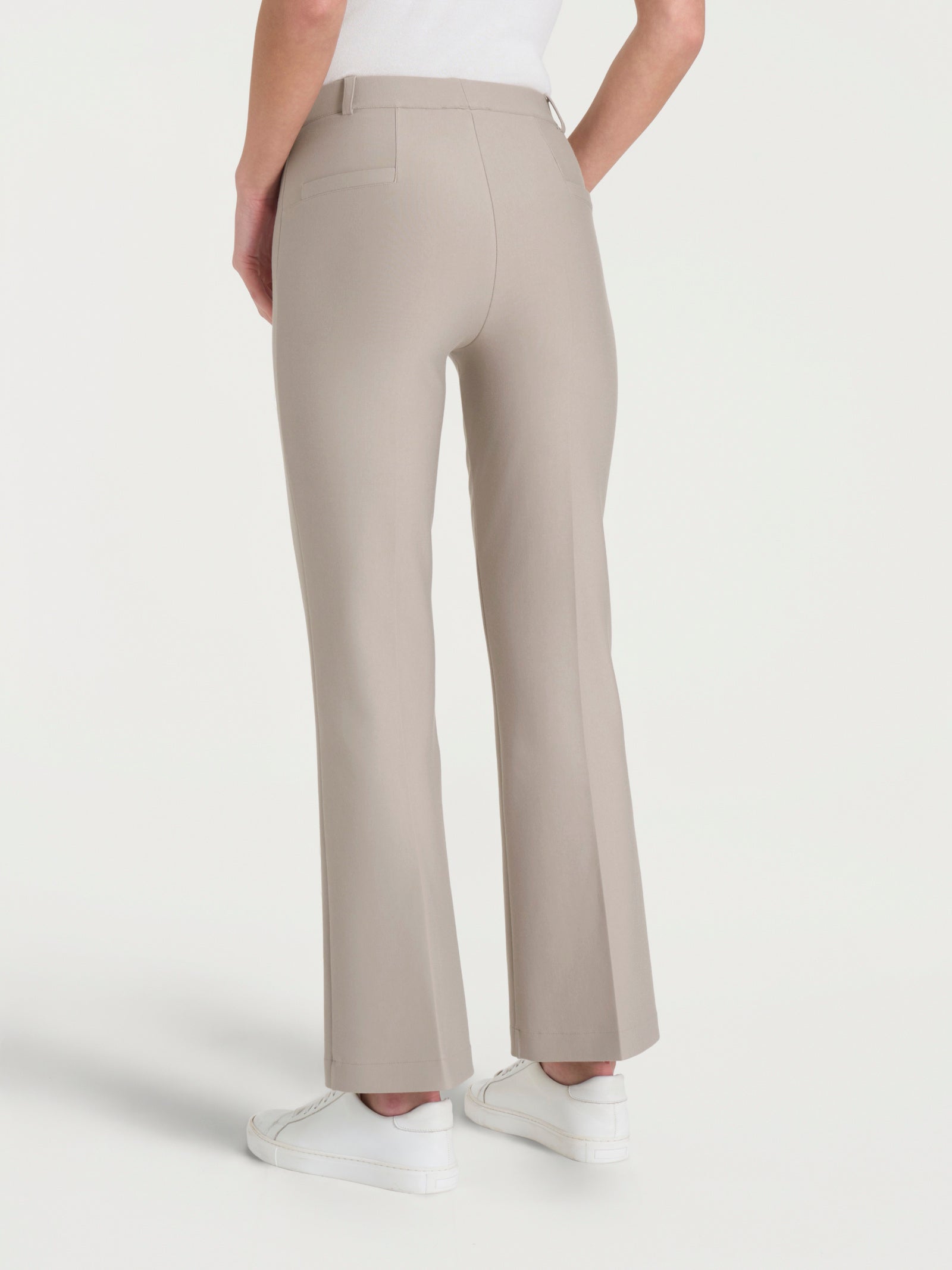Ragno Compact pantalone flare caviglia String viscosa
