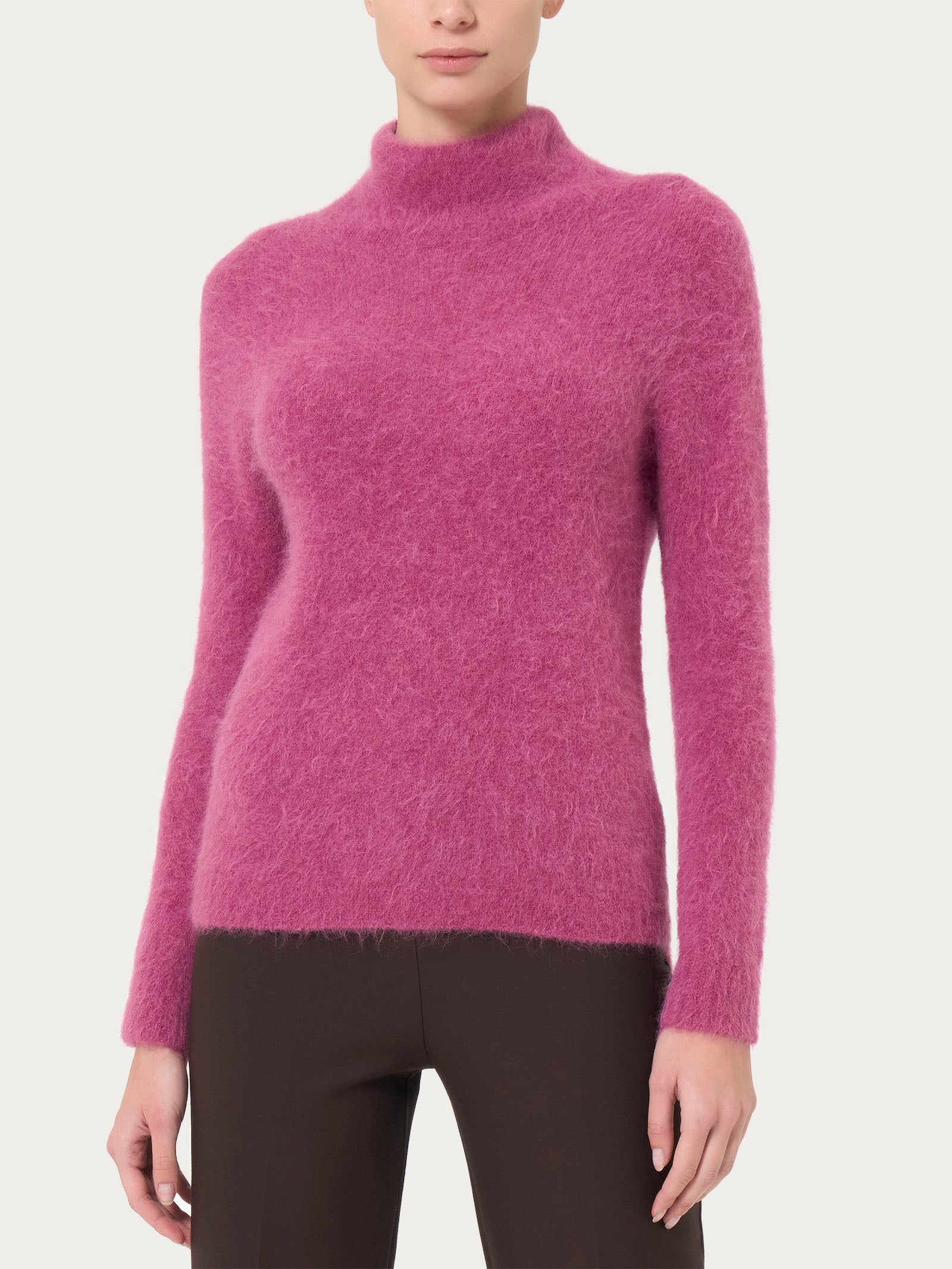 Ragno Merino Soft Lupetto Alpaca Red Violet