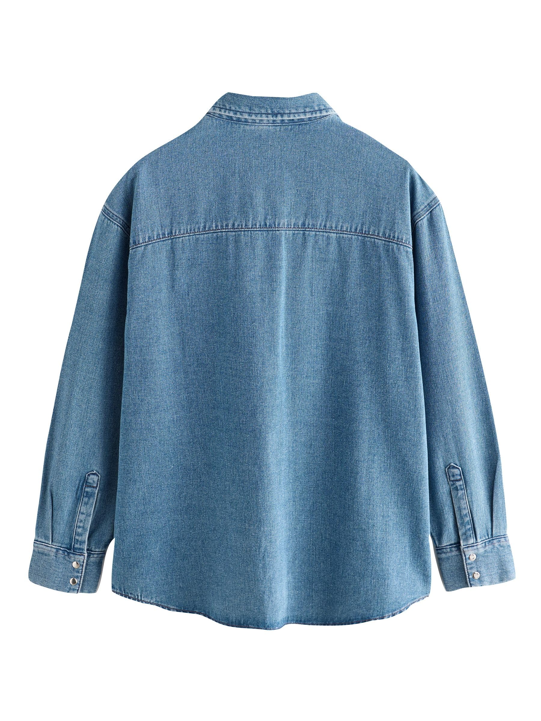Next The Set Camicie Jeans Donna 2 Pezzi Cotone