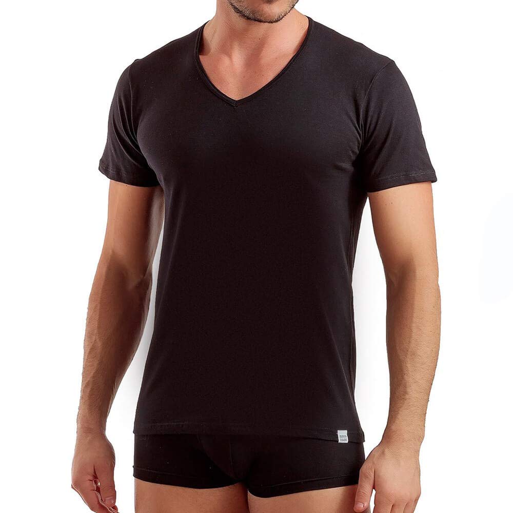Enrico Coveri T-Shirt Scollo V Cotone 3 Pezzi