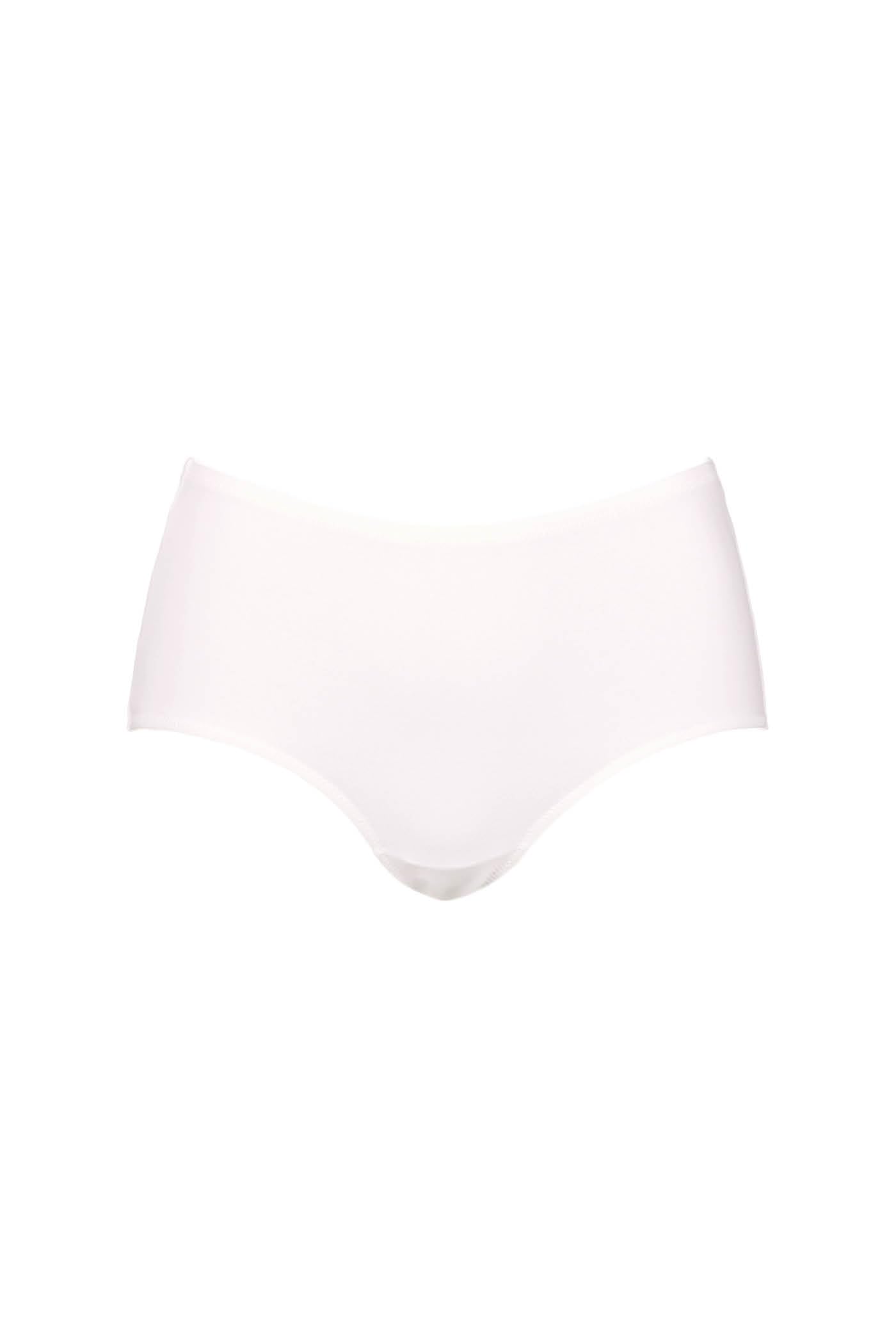 Goldenpoint culotte fianco alto cotone tinta unita elastica