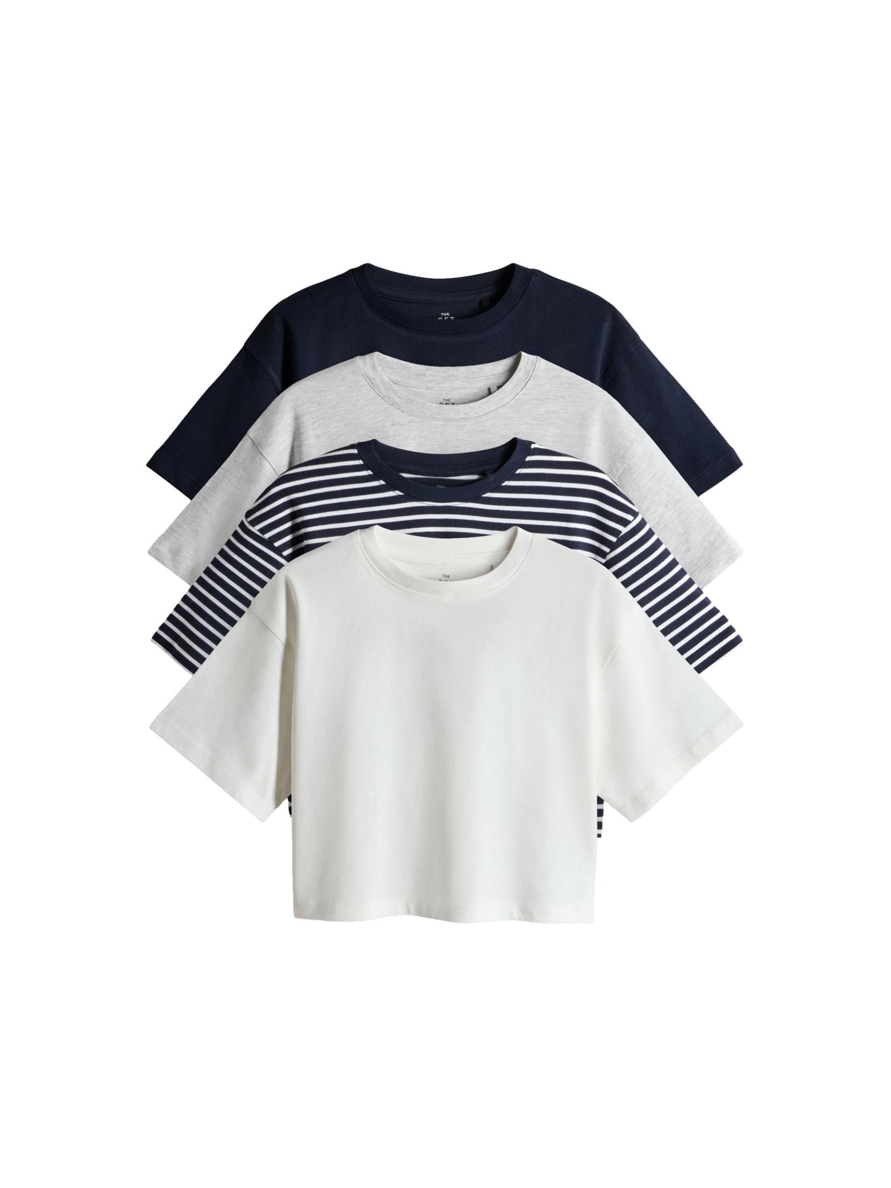 The Set Skater maglietta bambina 4 pezzi cotone spesso