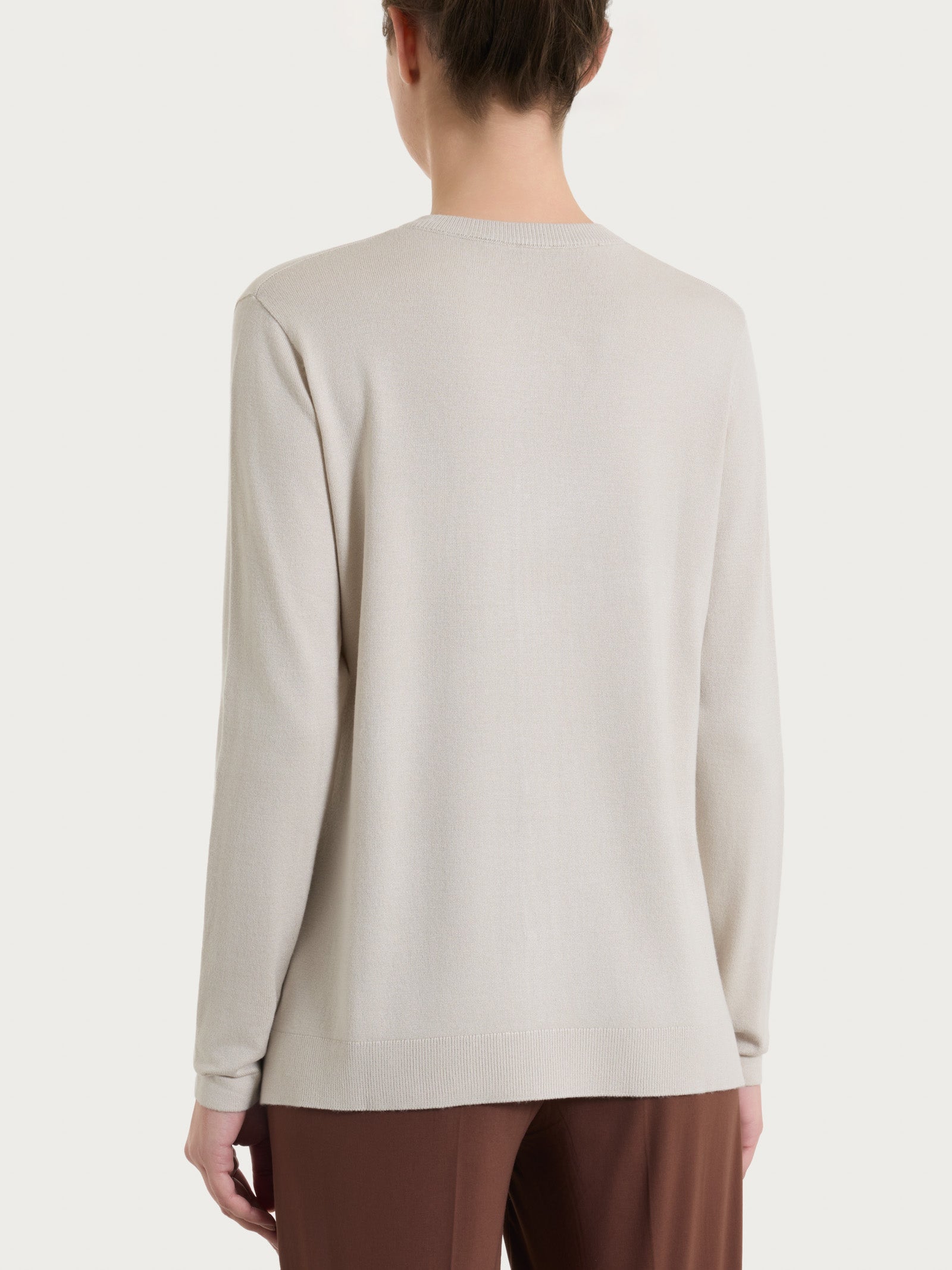 Ragno Four Seasons Cardigan bottoni Summertime Champignon