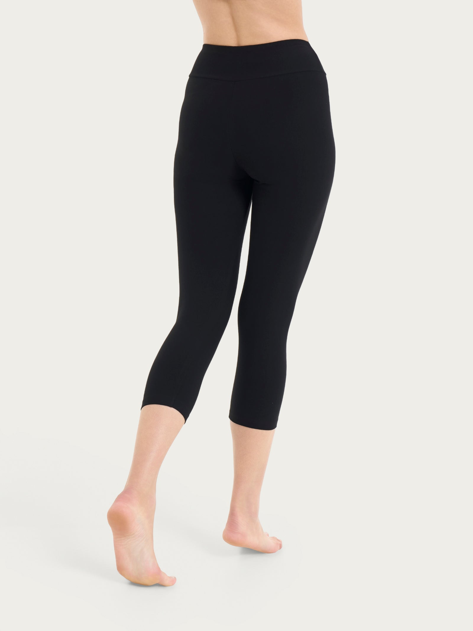Ragno beYOUtiful leggings pinocchietto Nero cotone