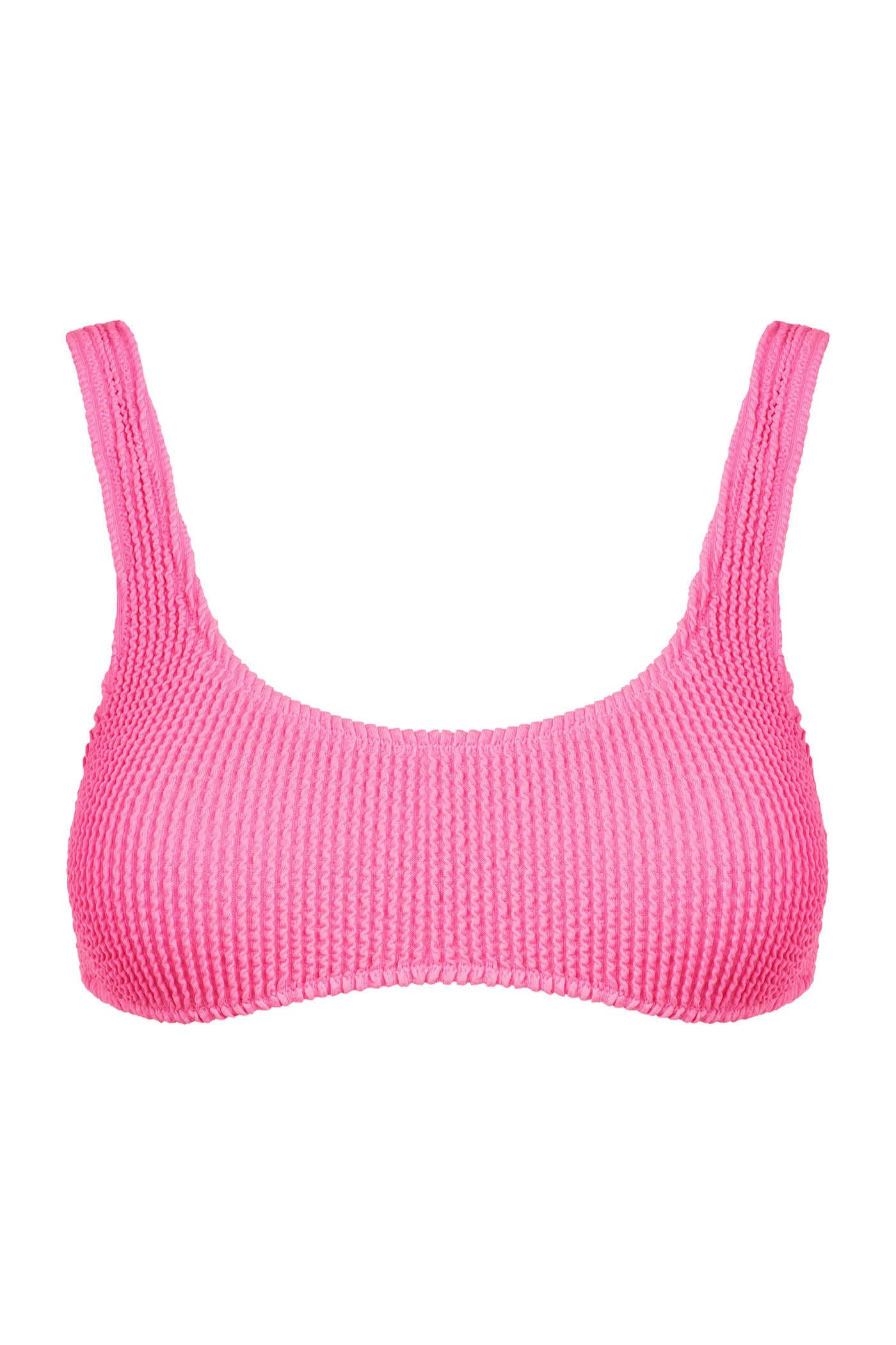 Goldenpoint Crinkle Top Bikini Brassiere Arricciato Senza Imbottitura