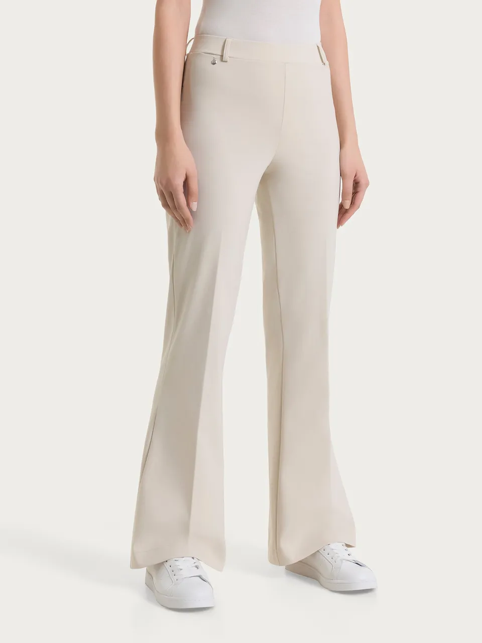 Ragno Compact Light Pantalone Flare pantalone Champignon