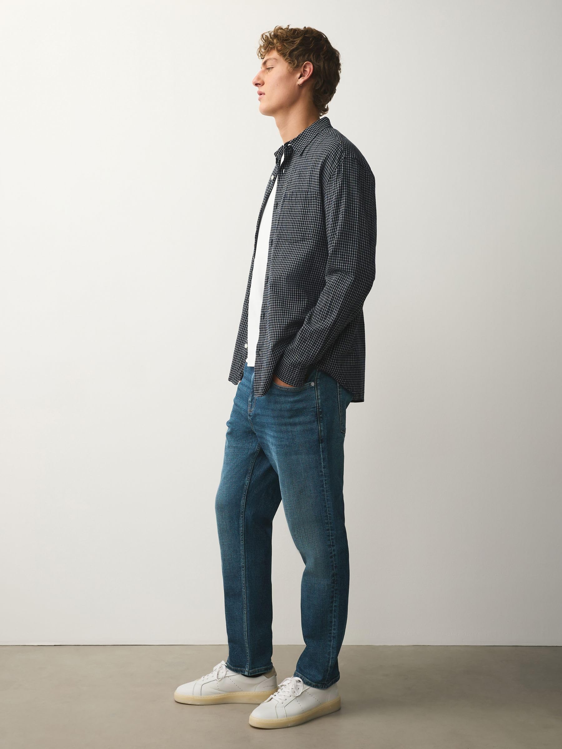 Geo Next jeans slim elasticizzati uomo blu 36x31