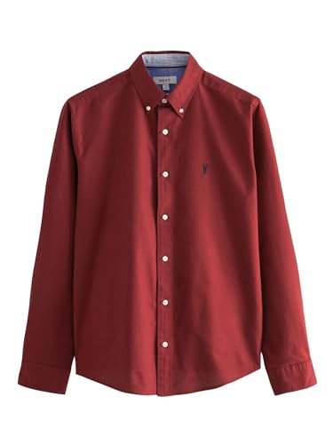 Next Oxford camicia uomo cotone manica lunga M