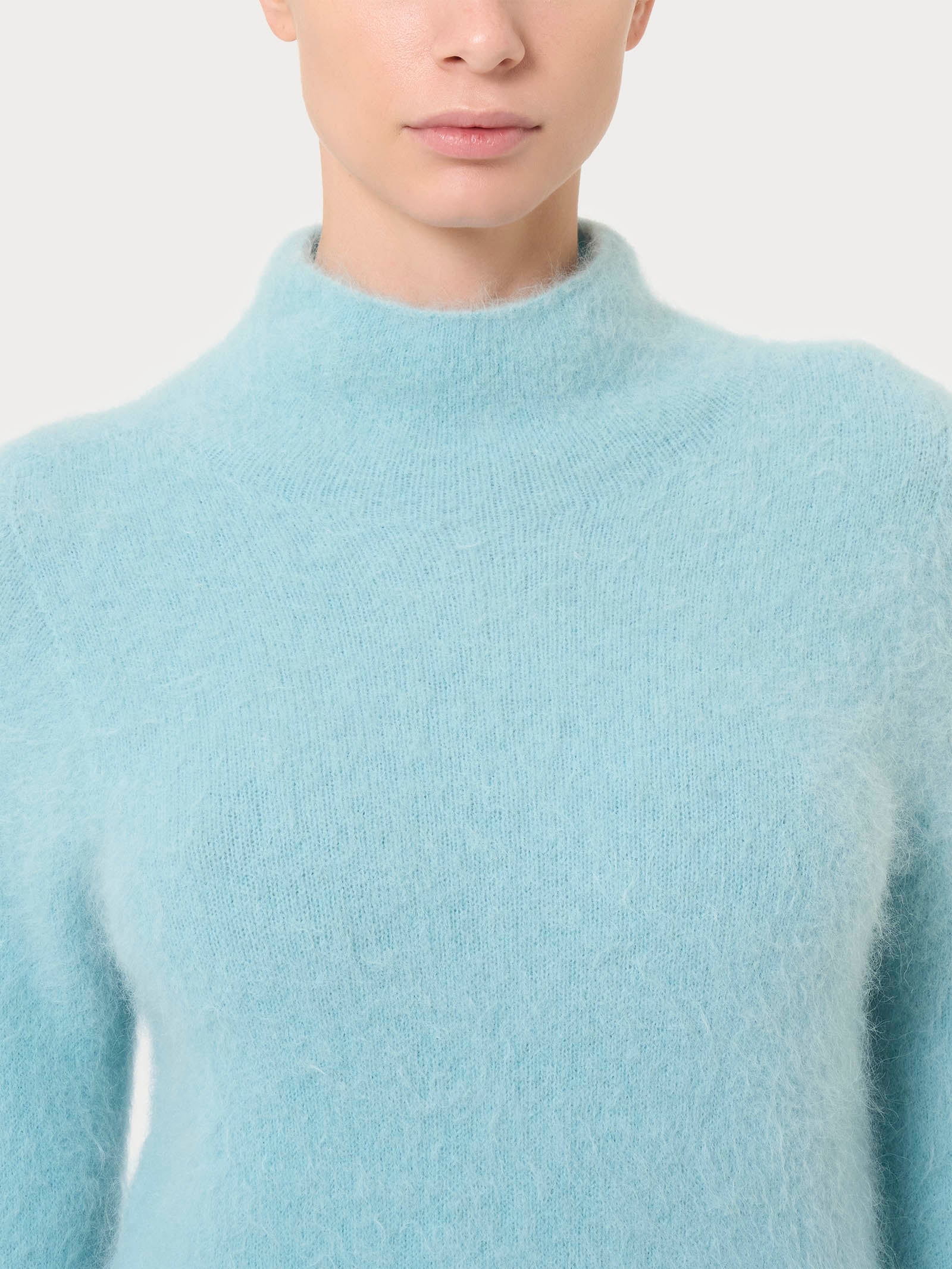 Ragno Merino Soft Lupetto Nile Blue misto alpaca