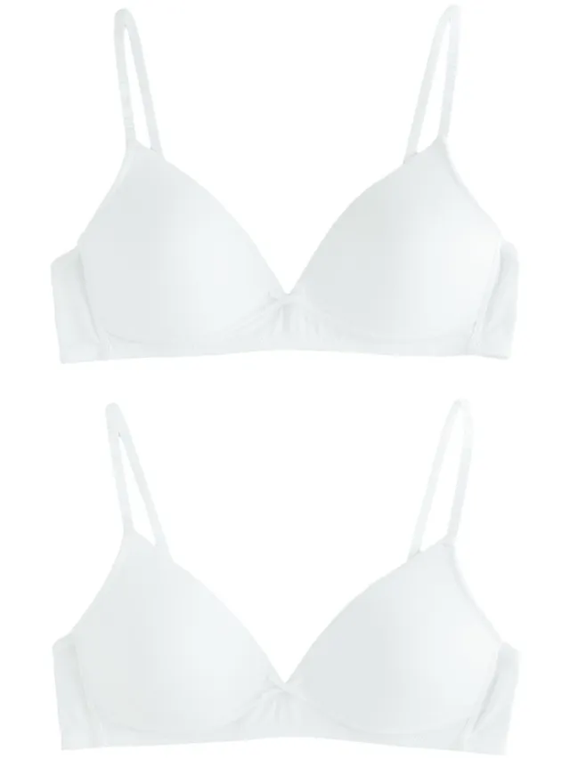 NEXT reggiseno sportivo confezione 2 bianchi taglia 60 uso quotidiano