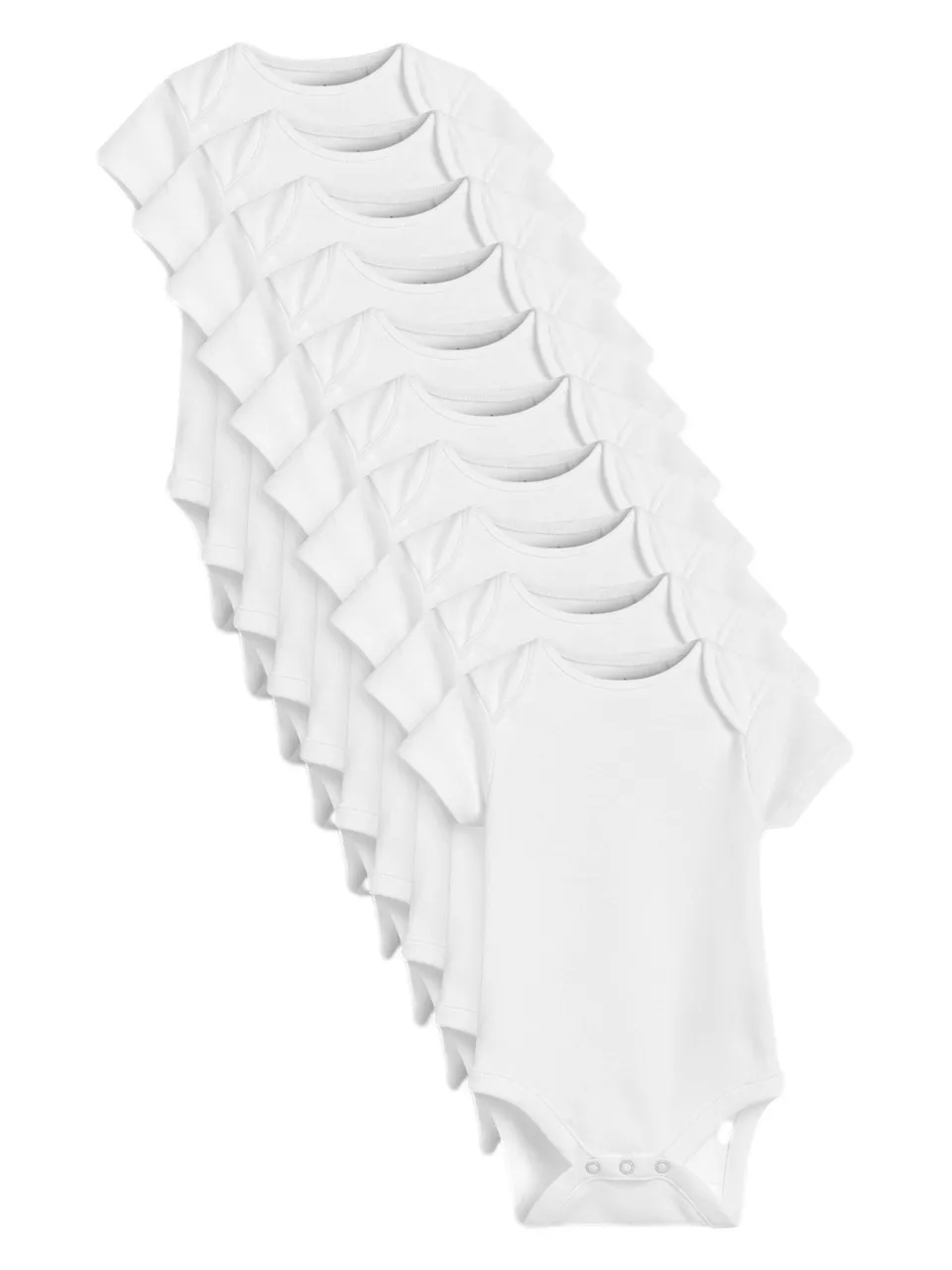 Geo Next body neonato maniche corte 10 pezzi 86-92 cotone