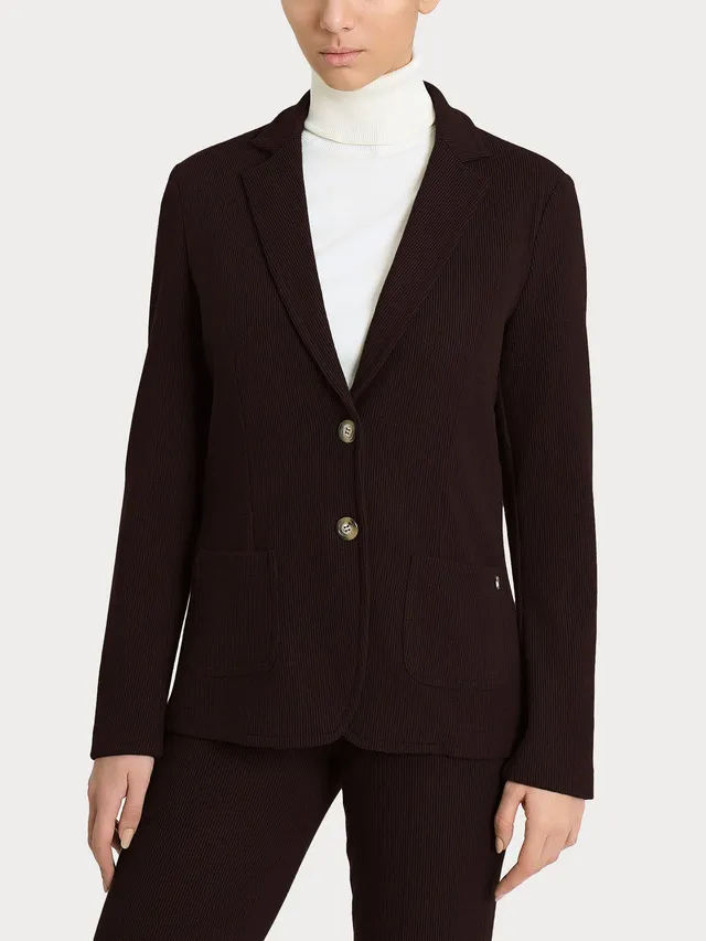 Ragno Relaxed Wardrobe 2 Bottoni blazer velluto marrone