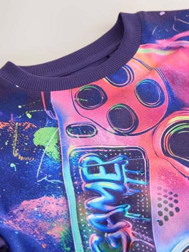 Next T-Shirt a Maniche Corte Stampa Integrale Bambino Regular