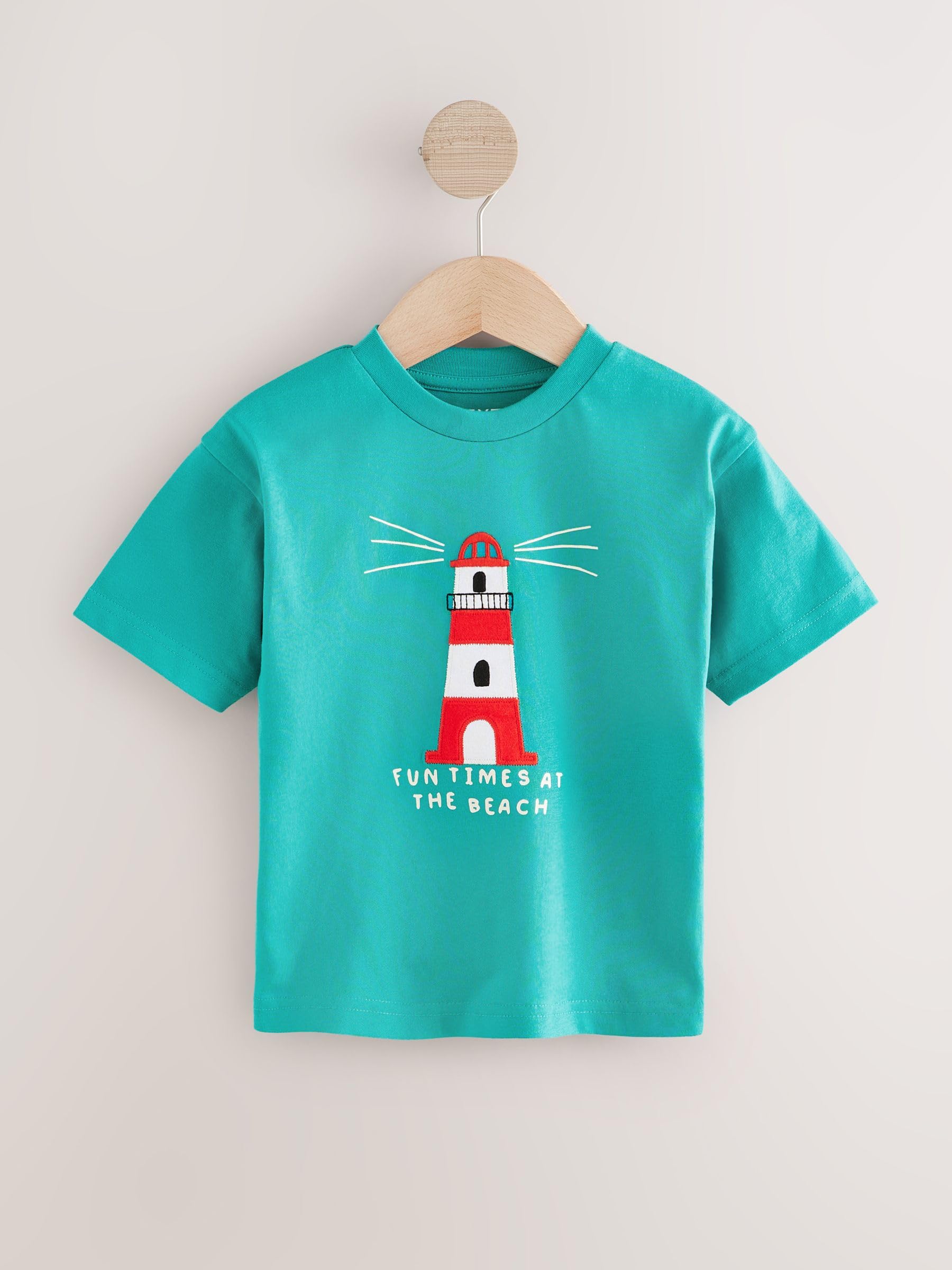 Next T-shirt applicazioni cotone 3 pezzi estive