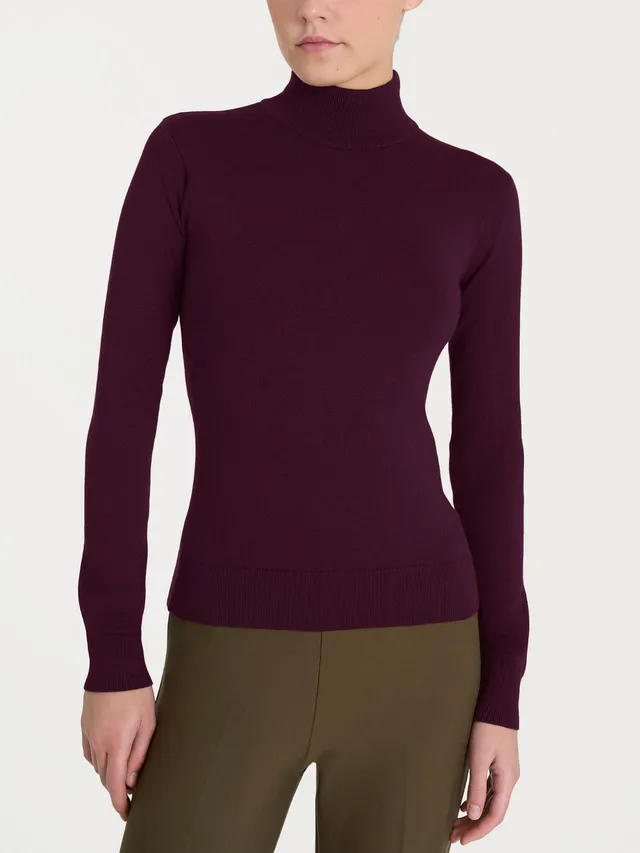 Ragno Four Seasons lupetto donna fico viscosa attillato