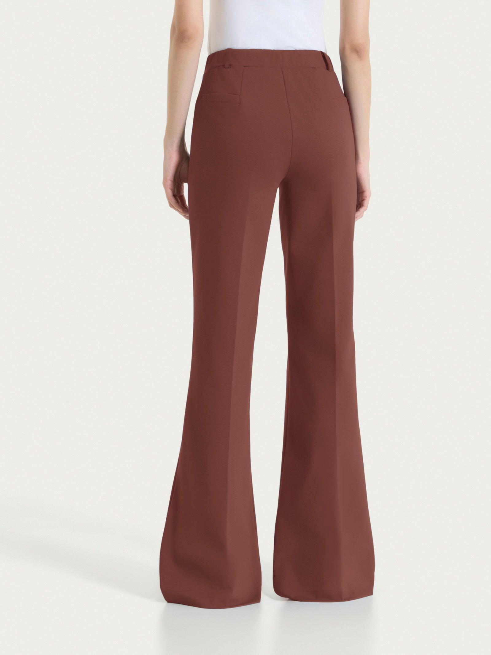 Ragno Pantalone Flare Compact Light Cappuccino