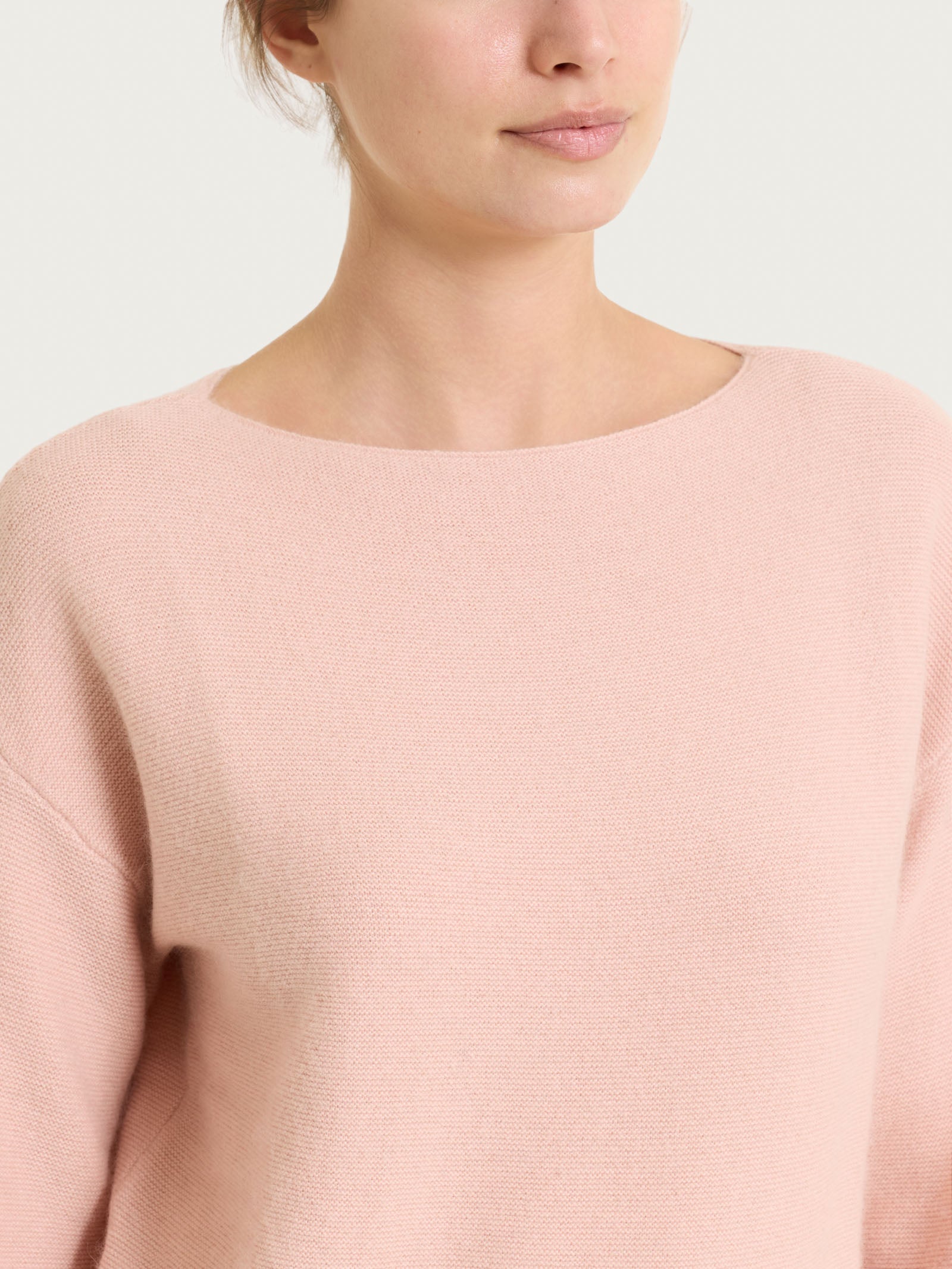 Ragno Natural Soft Maglia Barchetta Links Cameo Rose