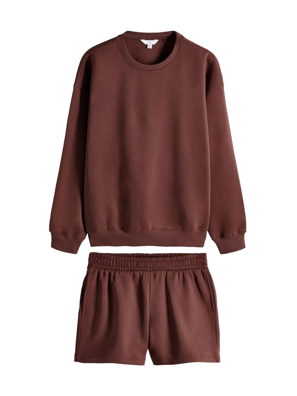 Next The Set tuta felpa shorts donna 2 pezzi