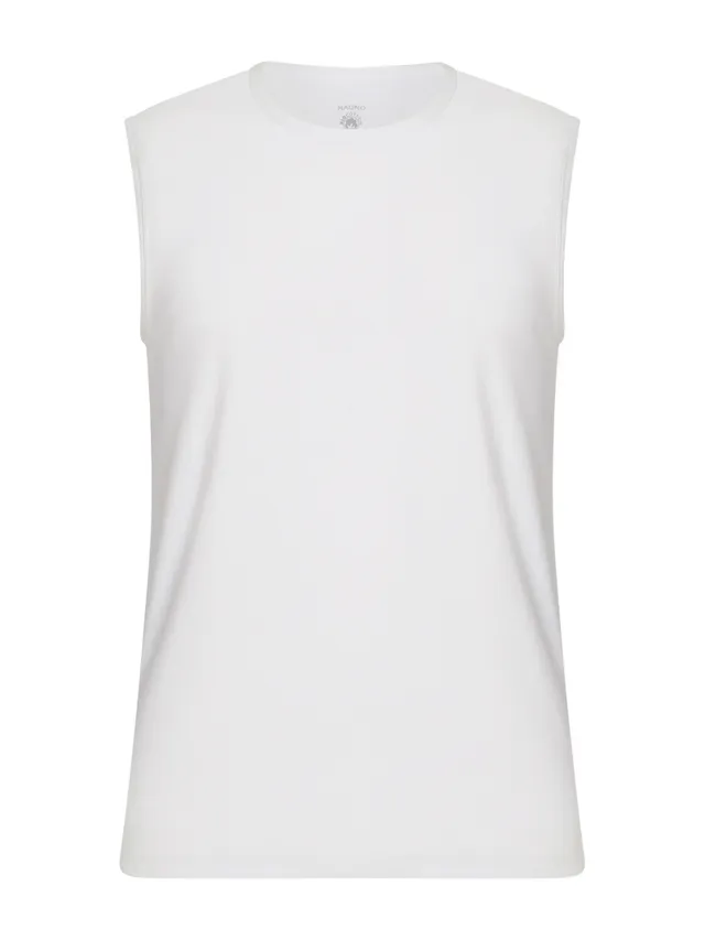 Ragno Comfort Canottiera Uomo Bianco in cotone