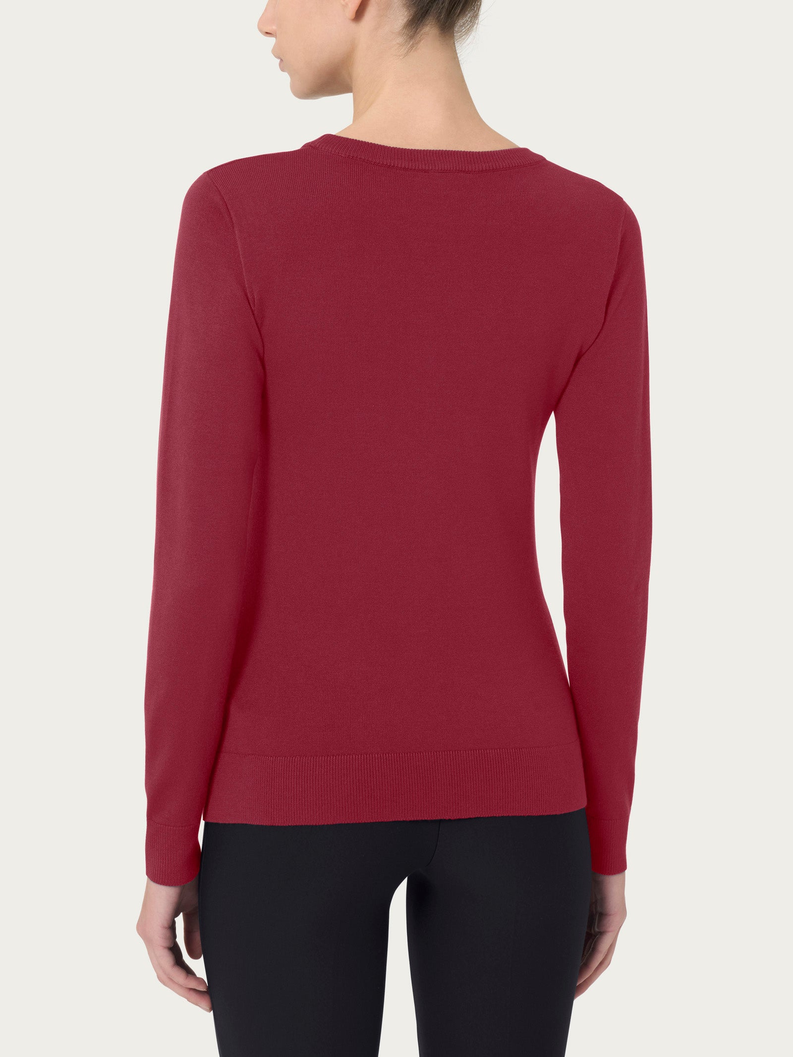 Ragno Four Seasons Maglia donna rosso manica lunga