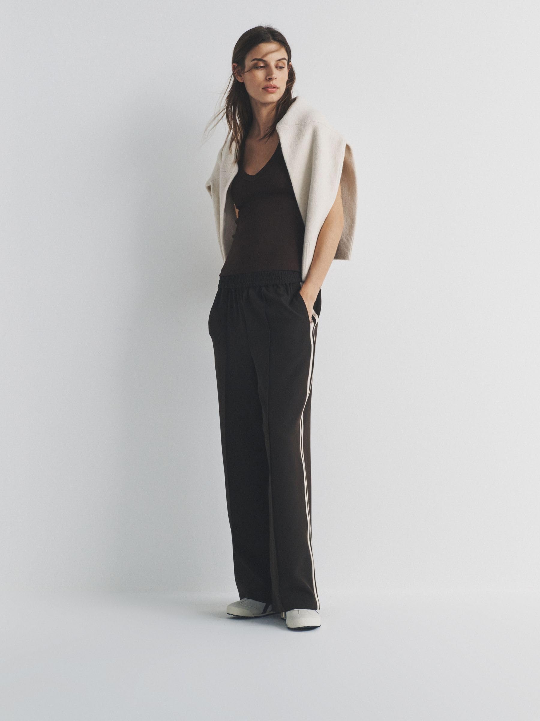 Geo Next The Set pantaloni tuta donna 2 pezzi doppia riga