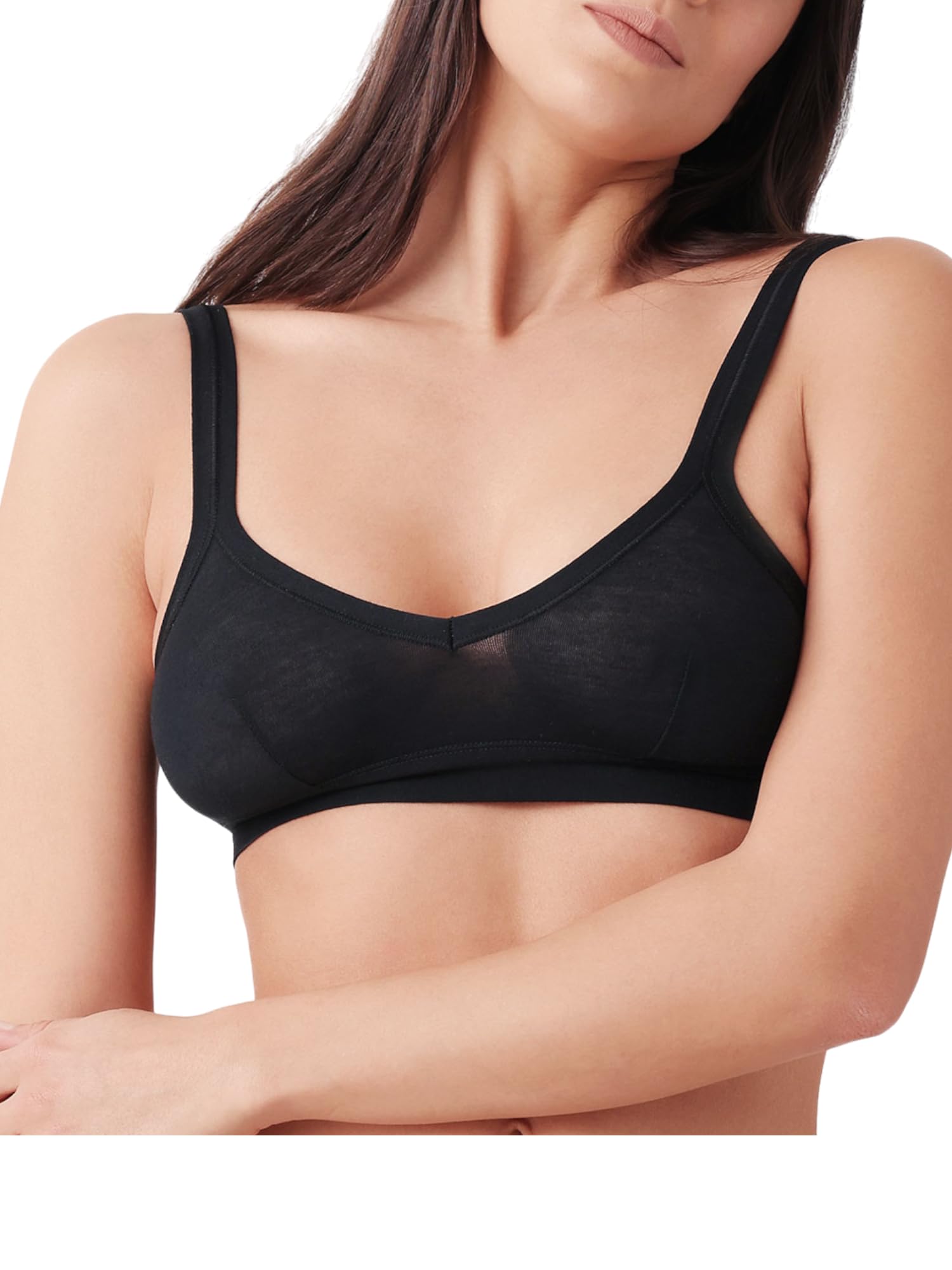 Lady C Cotonella Reggiseno Cotone Sportivo Senza Ferretto