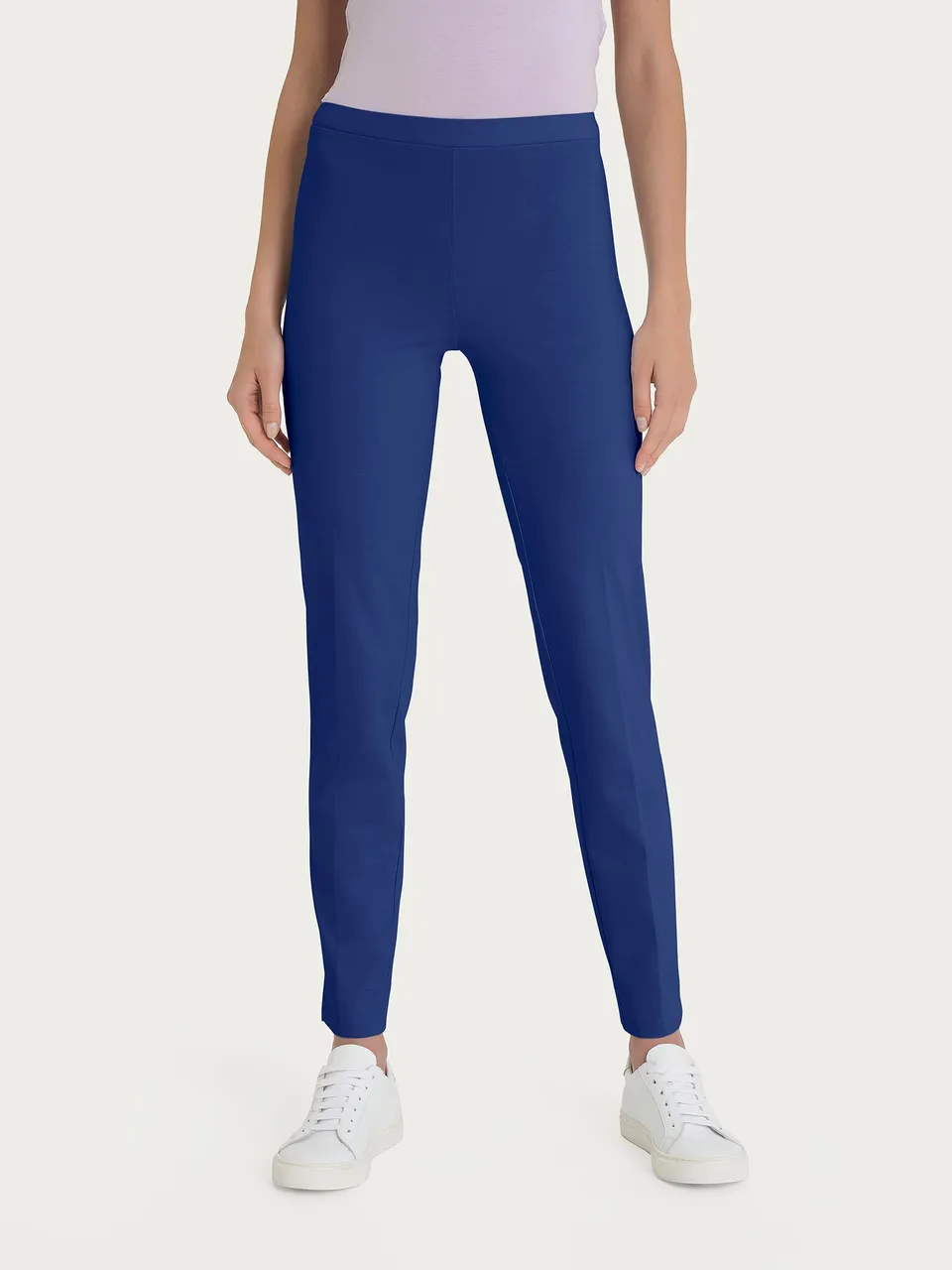 Ragno Compact Light pantalone sigaretta blu blueberry skinny