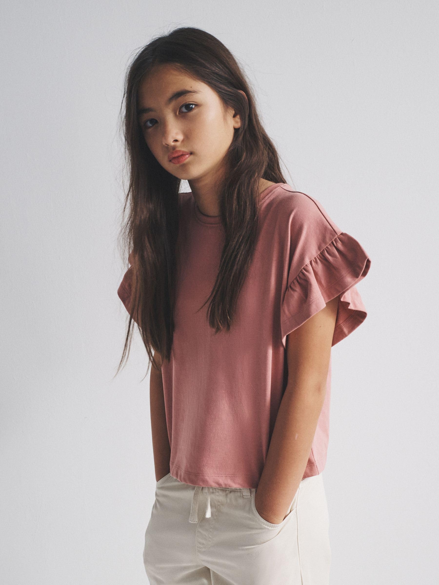 Geo Next The Set T-Shirt Corte bambina 3 pezzi comoda