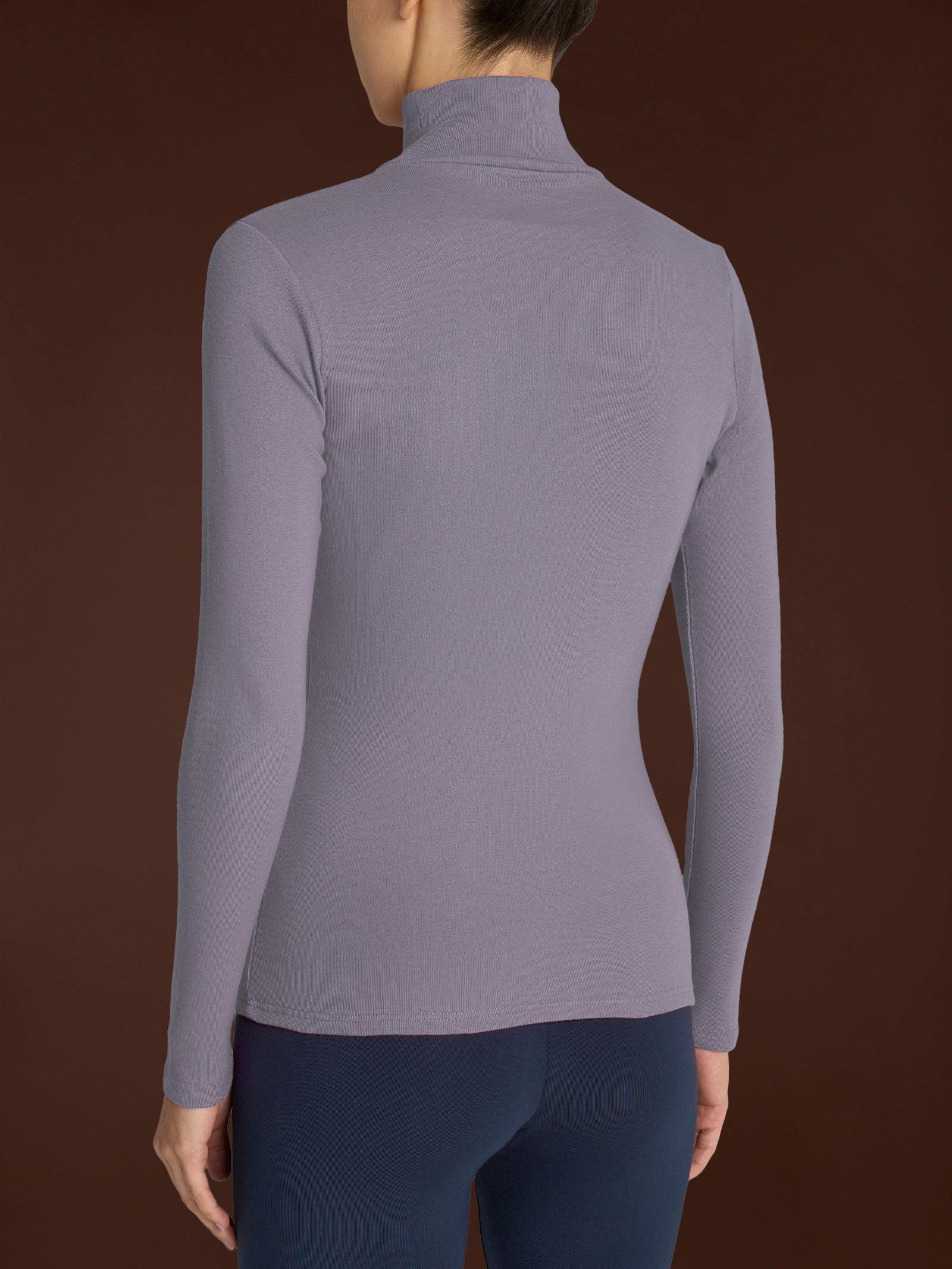 Ragno Thermo Cotton Lupetto Thistle Collo Alto cotone