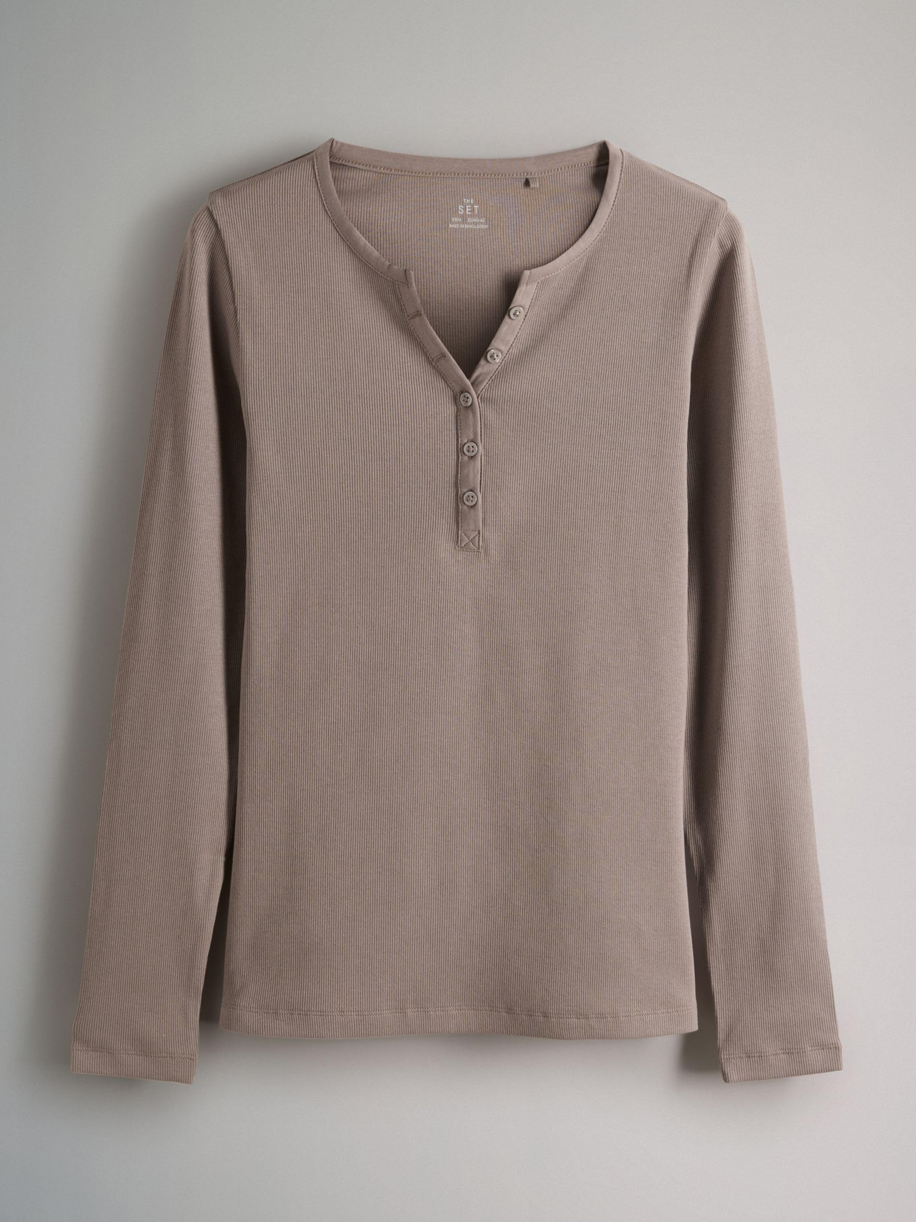 Geo Next The Set Maglia Serafino Donna 4 Pezzi Maniche Lunghe