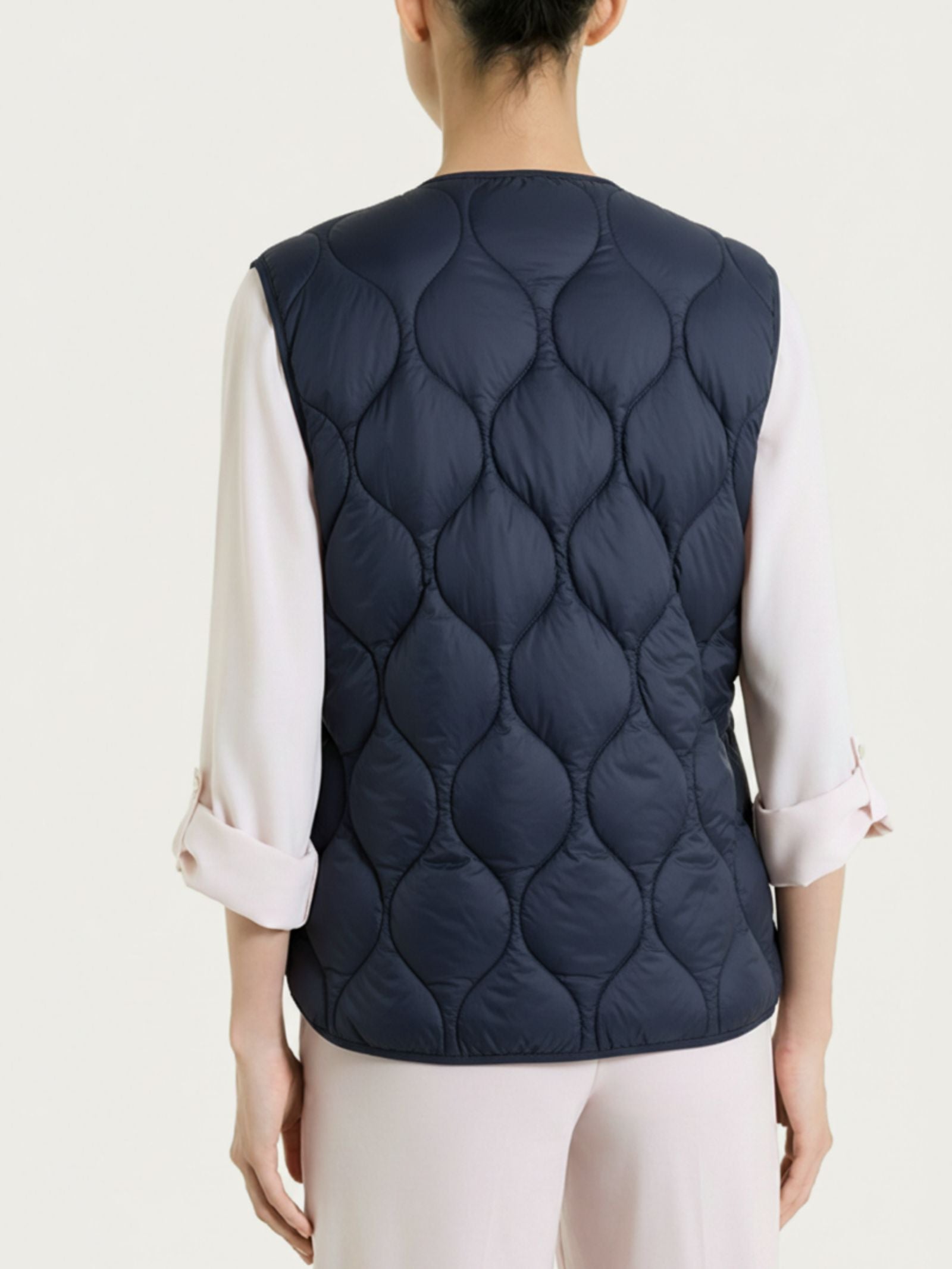 Ragno Onion Quilt Piumino Smanicato Bleu leggero
